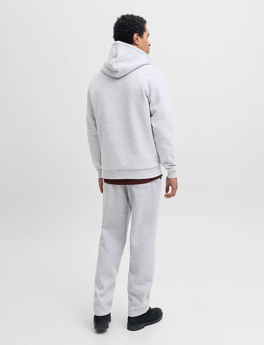 Jack & Jones - JJEBRADLEY SWEAT HOOD UNC SET PK MP - light grey melange - 3