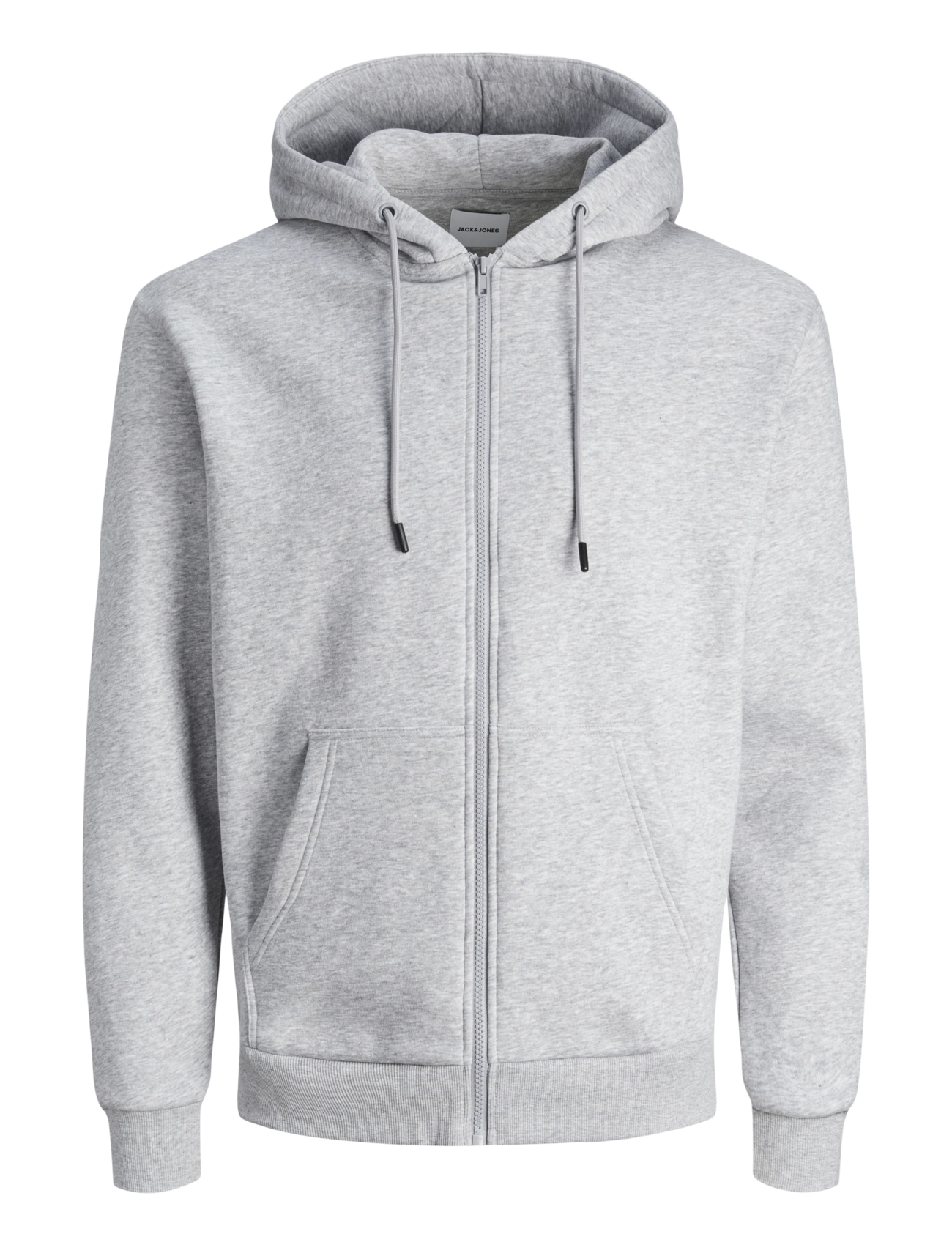 Jack & Jones - JJEBRADLEY SWEAT ZIP HOOD SET PACK MP - track jackets - light grey melange - 1