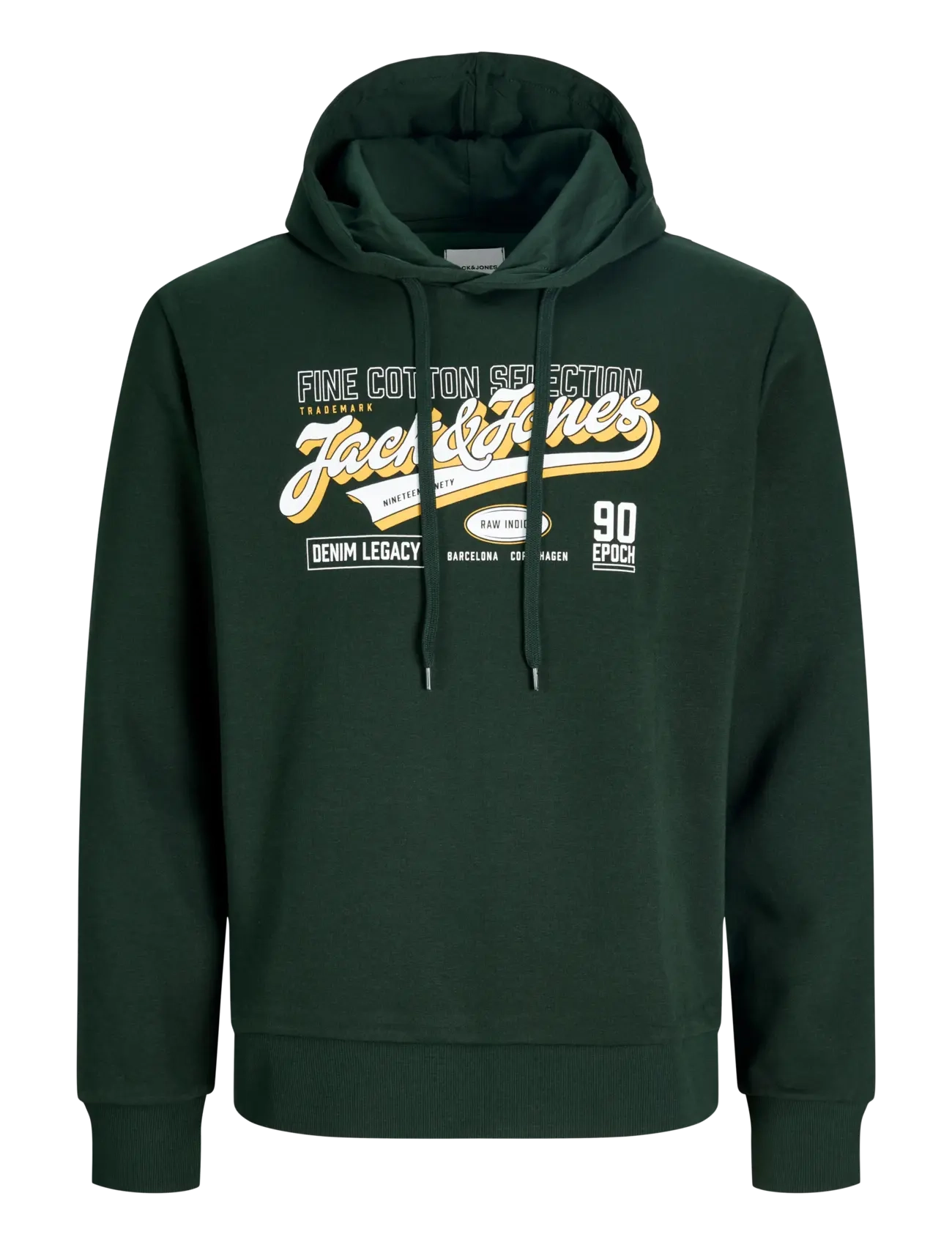 Jack & Jones - JJELOGO SWEAT HOOD 2 COL AW26 2PK MP - hættetrøjer - scarab - 2