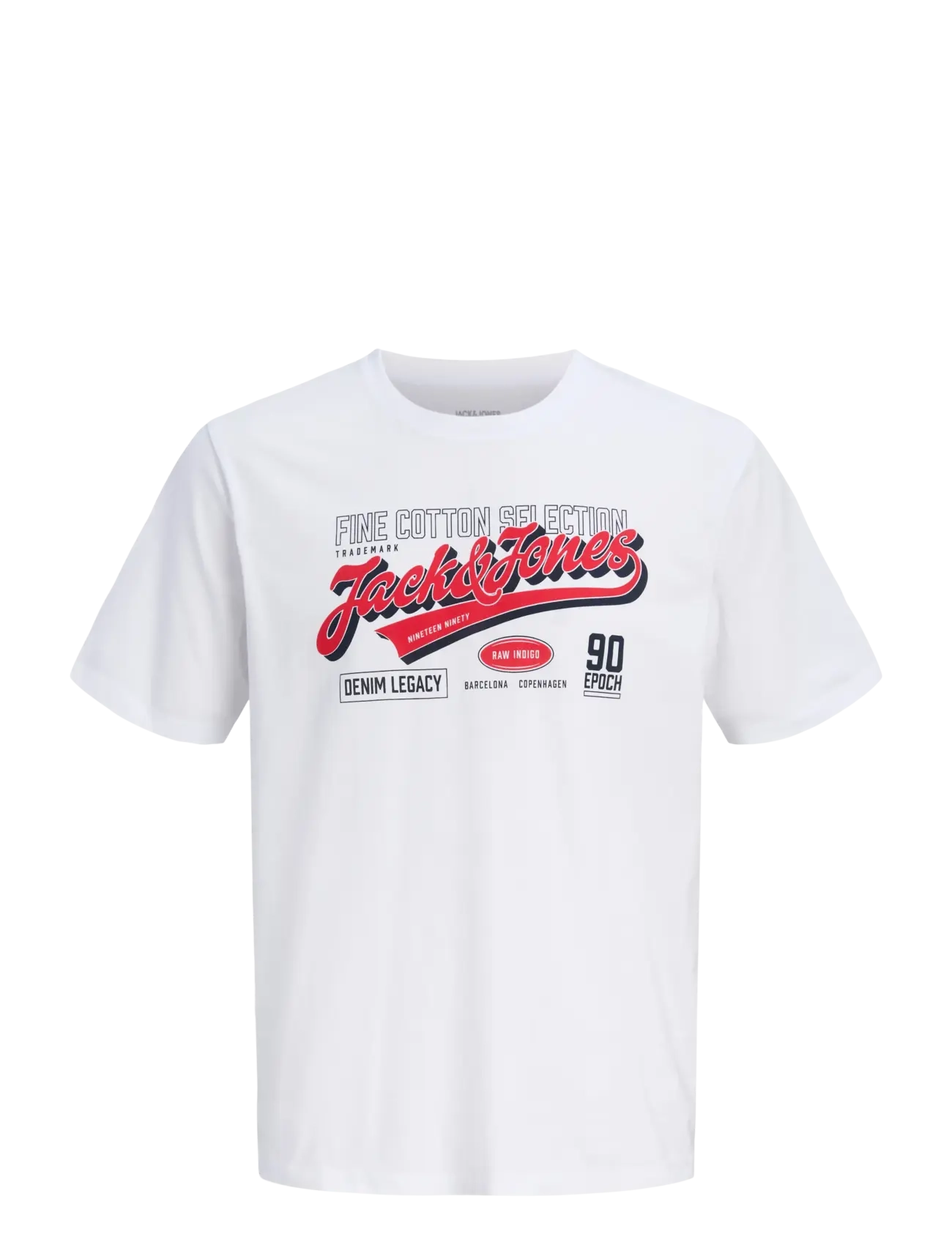 Jack & Jones - JJELOGO TEE SS O-NECK 2 COL AW26 3PK MP - multipack t-shirts - turbulence - 1
