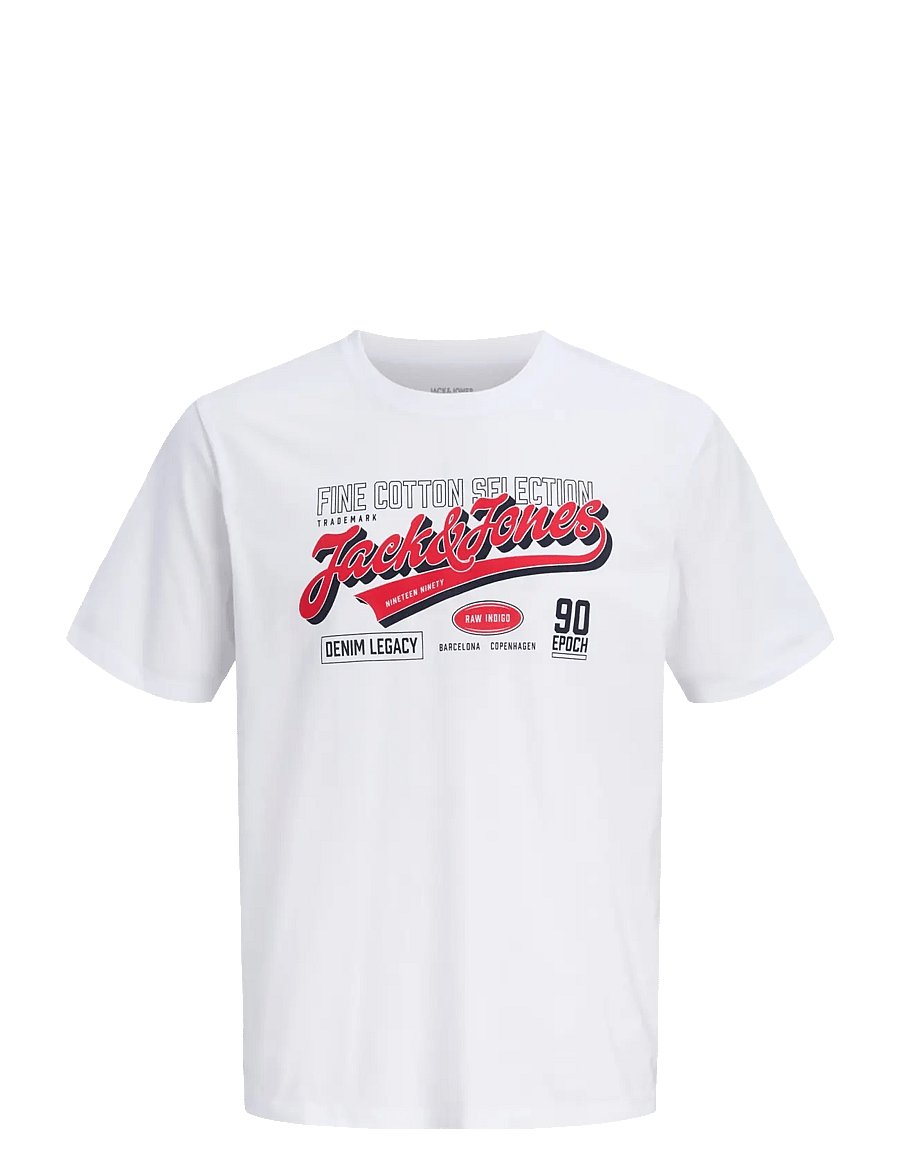 Jack & Jones - JJELOGO TEE SS O-NECK 2 COL AW26 3PK MP - multipack t-shirts - turbulence - 1