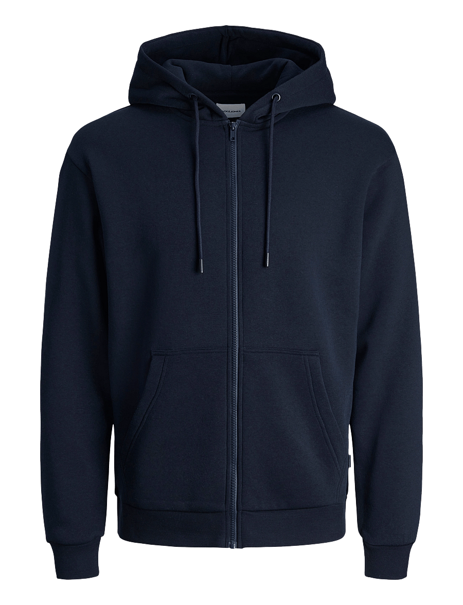 Jack & Jones - JJEBRADLEY SWEAT ZIP HOOD 2PK MP - kapuutsiga pusad - turbulence - 1