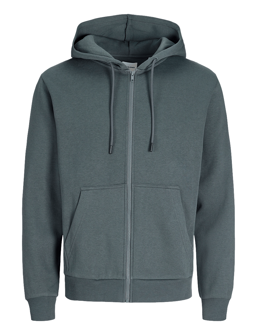 Jack & Jones - JJEBRADLEY SWEAT ZIP HOOD 2PK MP - kapuutsiga pusad - turbulence - 2