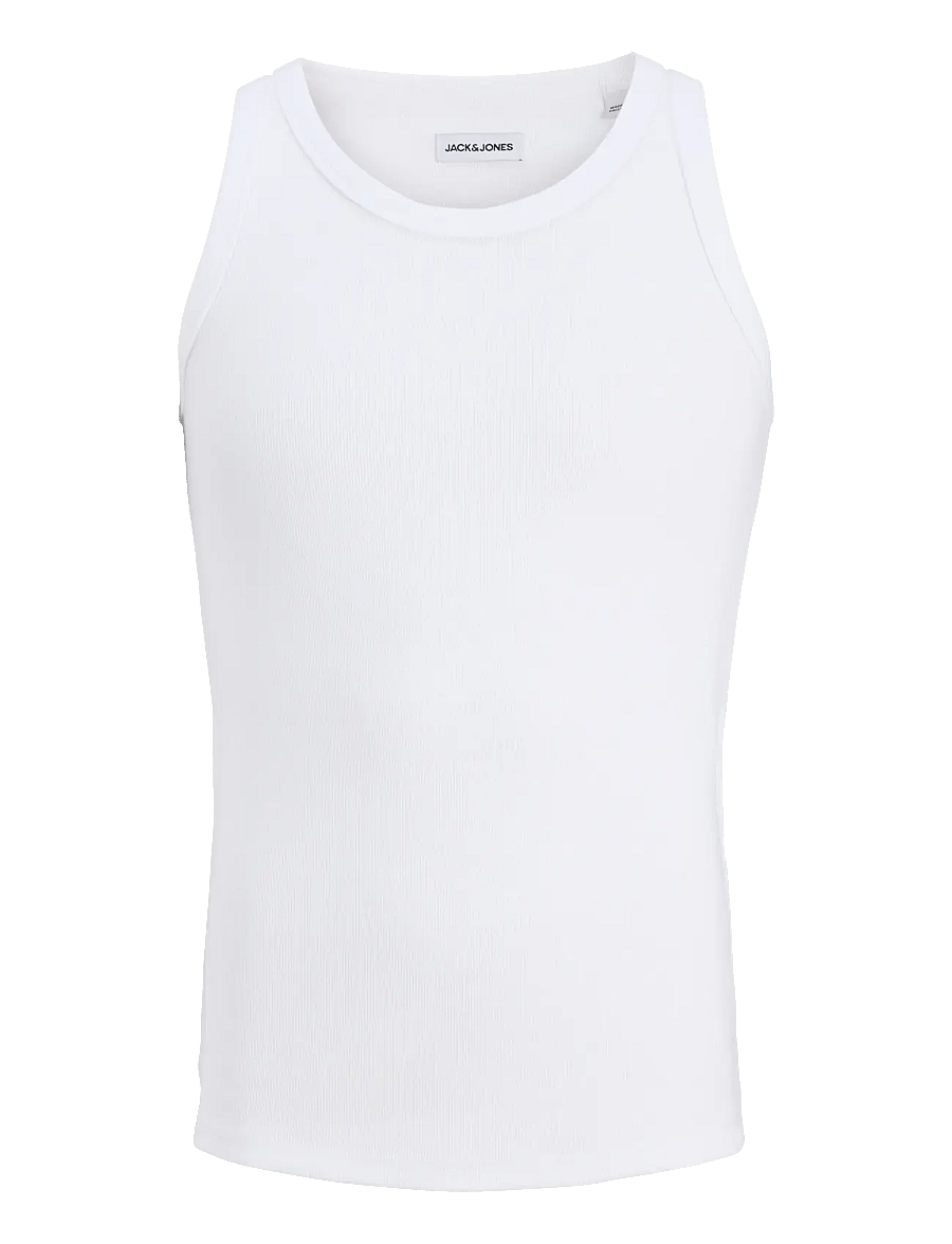 Jack & Jones - JJEORGANIC RIB TANK TOP 2PK MP - tank tops - black - 1
