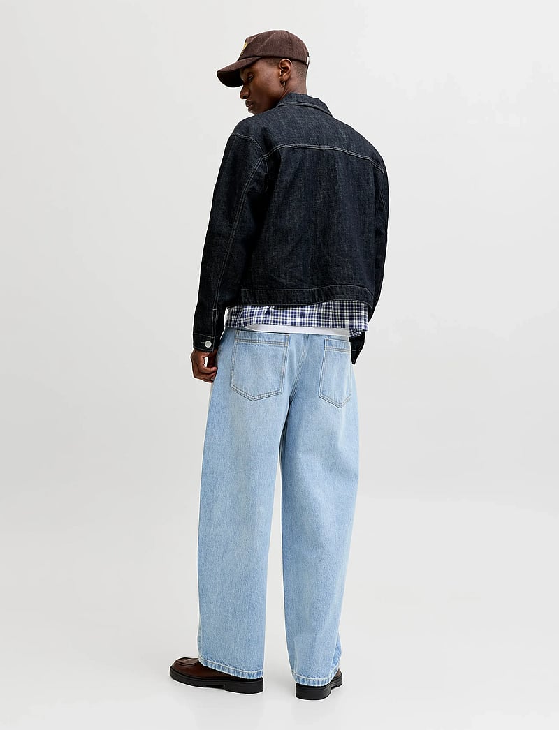 Jack & Jones - JJIJOEY JJCREW NS 870 ST LN - alt laienevad teksad - blue denim - 3