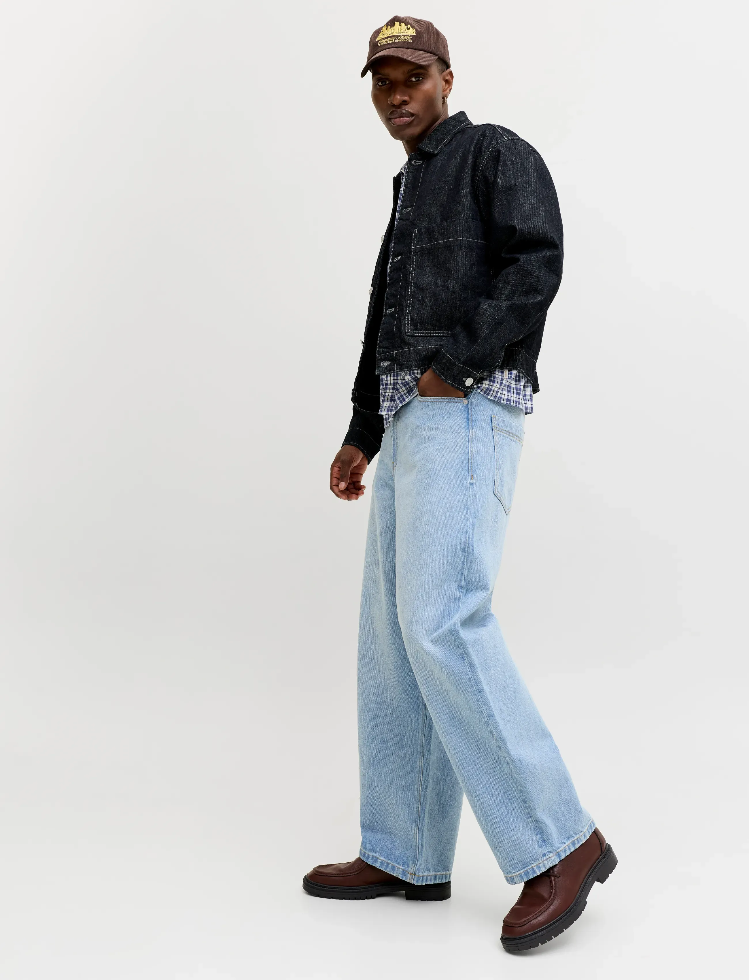 JACK & JONES Jjijoey Jjcrew Ns 870 St Ln jeans herr – bild 5