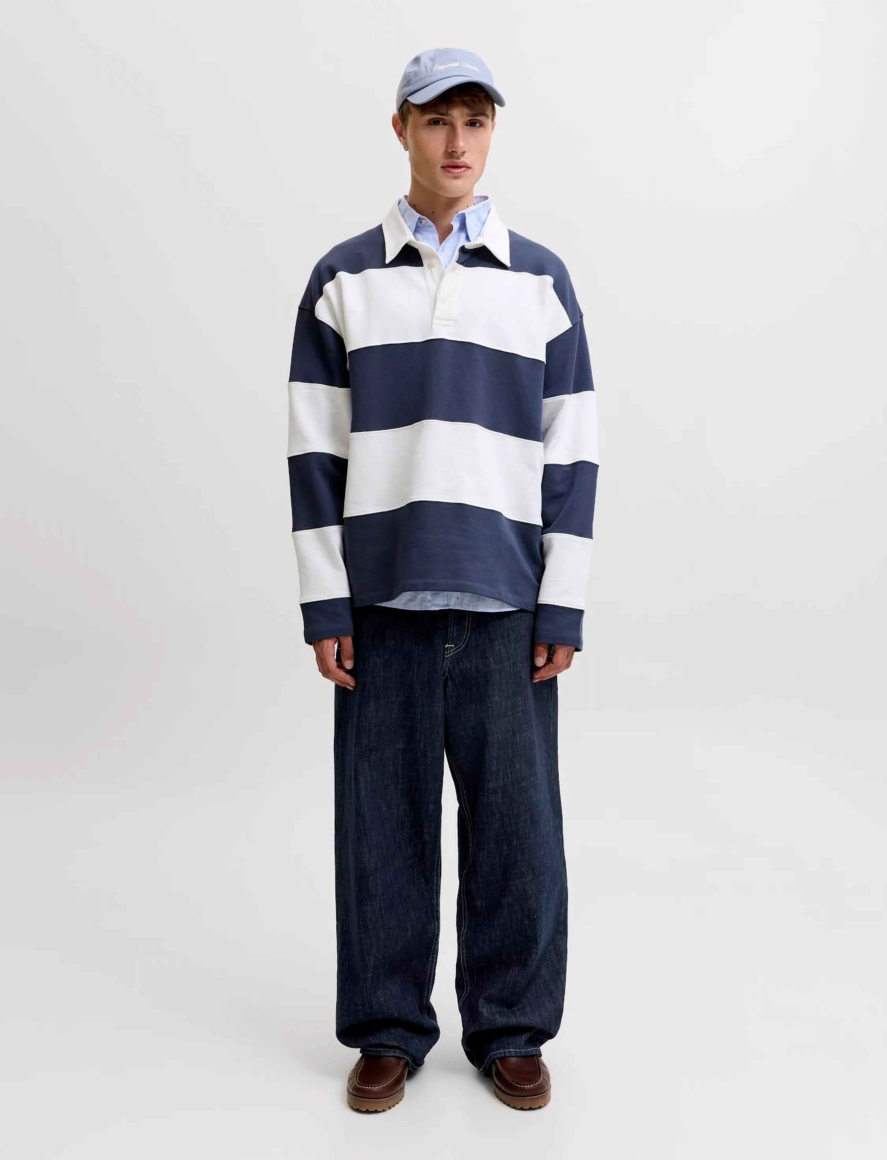 Jack & Jones - JJIDAVE JJCLASSIC JOS 463 ST LN - hosen & jeans - blue denim - 5