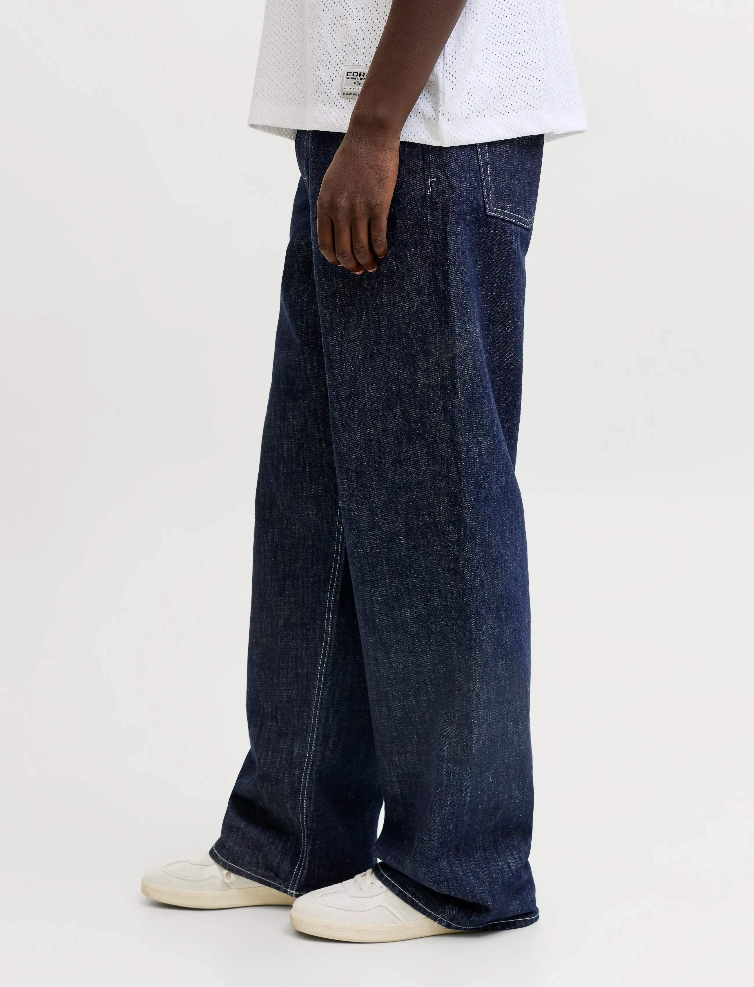 Jack & Jones - JJIDAVE JJCLASSIC JOS 463 ST LN - loose jeans - blue denim - 5