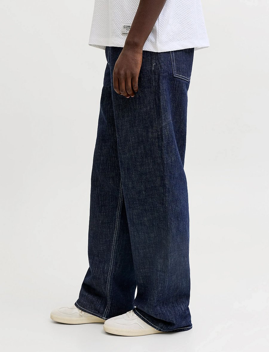 Jack & Jones - JJIDAVE JJCLASSIC JOS 463 ST LN - loose jeans - blue denim - 5