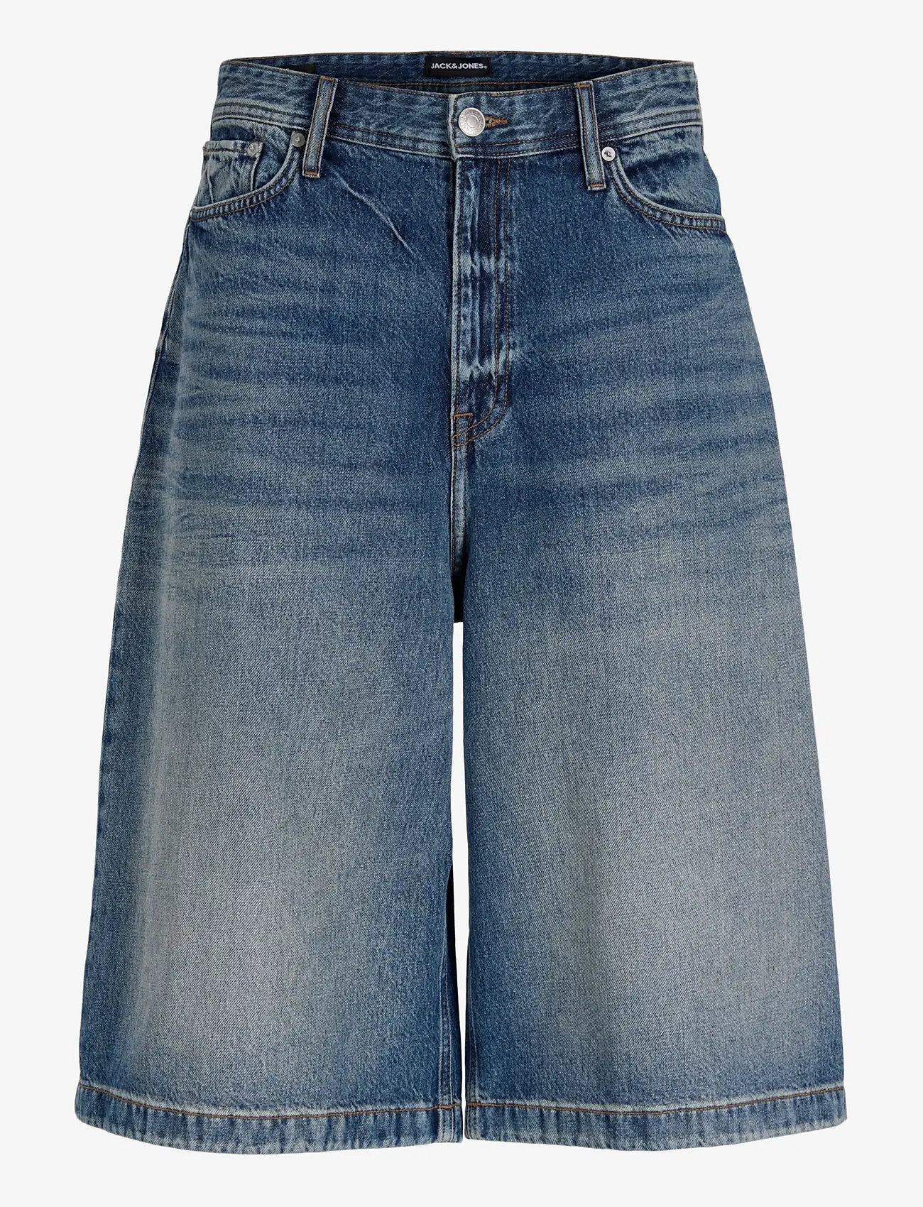 Jack & Jones - JJIBILLY JJLUCA JORTS ST 105 ST LN - denim shorts - blue denim - 1