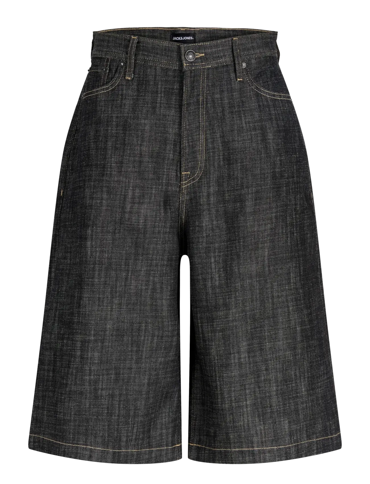 Jack & Jones JJIBILLY JJLUCA JORTS ST 448 ST LN - Stuttbuxur - BLUE DENIM / navy