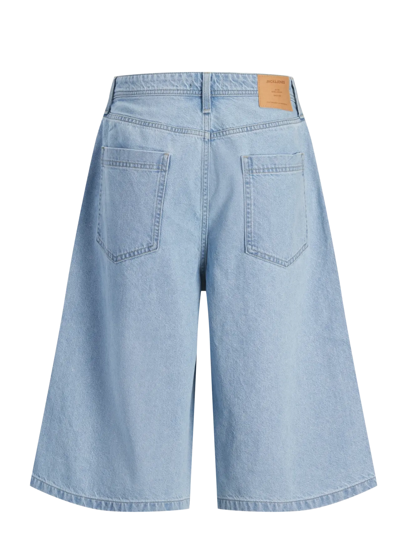 Jack & Jones - JJIBILLY JJCREW JORTS SQ 738 ST LN - jeans shorts - blue denim - 2