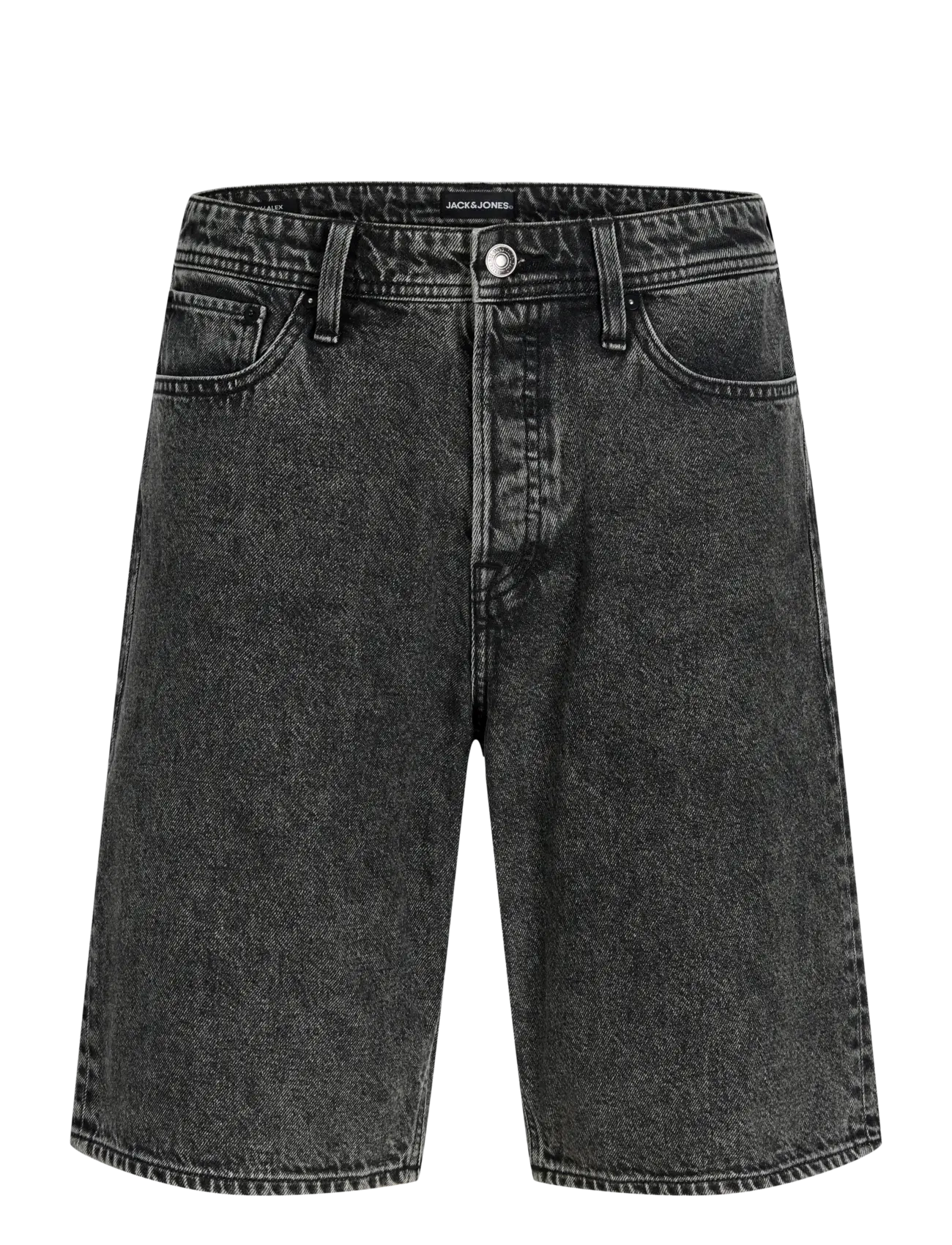 Jack & Jones JJIALEX JJORIGINAL SHORTS SQ 734 ST LN - Shorts - MEDIUM GREY DENIM / grey