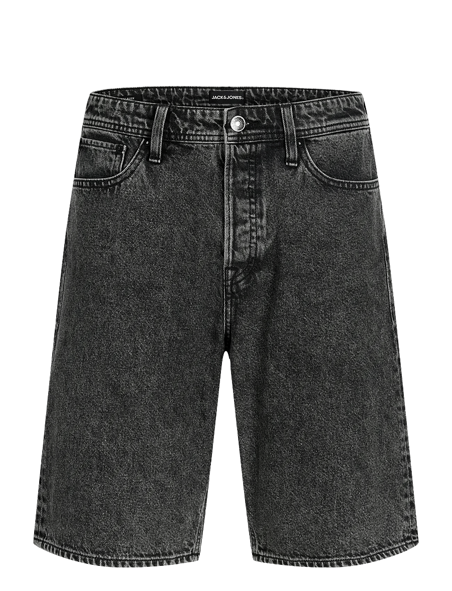 Jack & Jones - JJIALEX JJORIGINAL SHORTS SQ 734 ST LN - jeans shorts - medium grey denim - 1