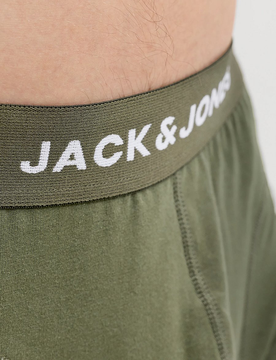 Jack & Jones - JACBENJA SOLID TRUNKS 3 PACK STYD - unterhosen im multipack - black - 5