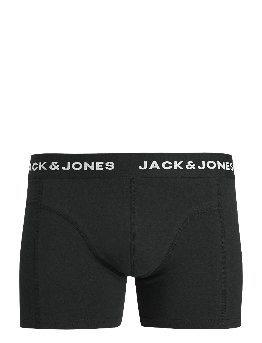 Jack & Jones - JACBENJA SOLID TRUNKS 3 PACK STYD - unterhosen im multipack - black - 3