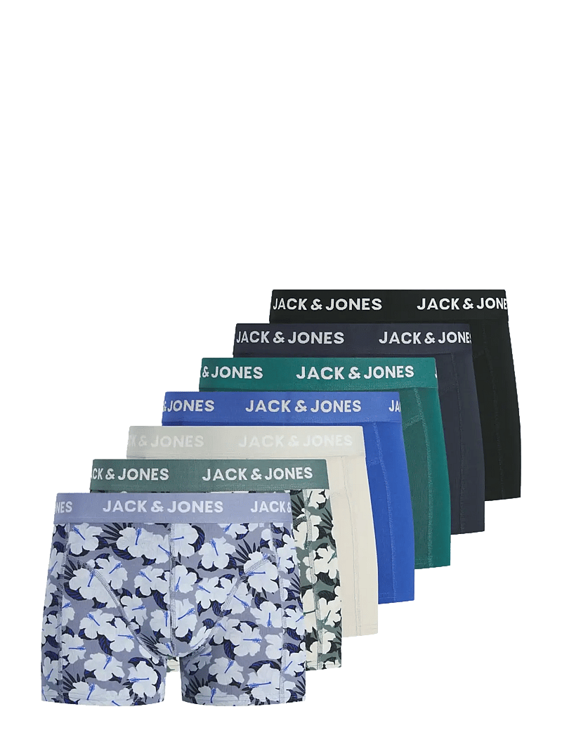 Jack & Jones - JACBEN TRUNKS 7 PACK STYD - unterhosen im multipack - north atlantic - 1