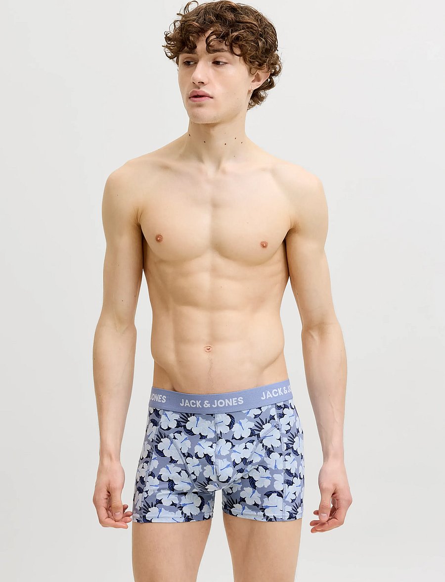 Jack & Jones - JACBEN TRUNKS 7 PACK STYD - unterhosen im multipack - north atlantic - 0