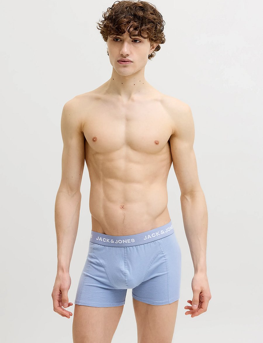 Jack & Jones - JACHENRIK SOLID TRUNKS 5 PACK BOX STYD - unterhosen im multipack - pageant blue - 5