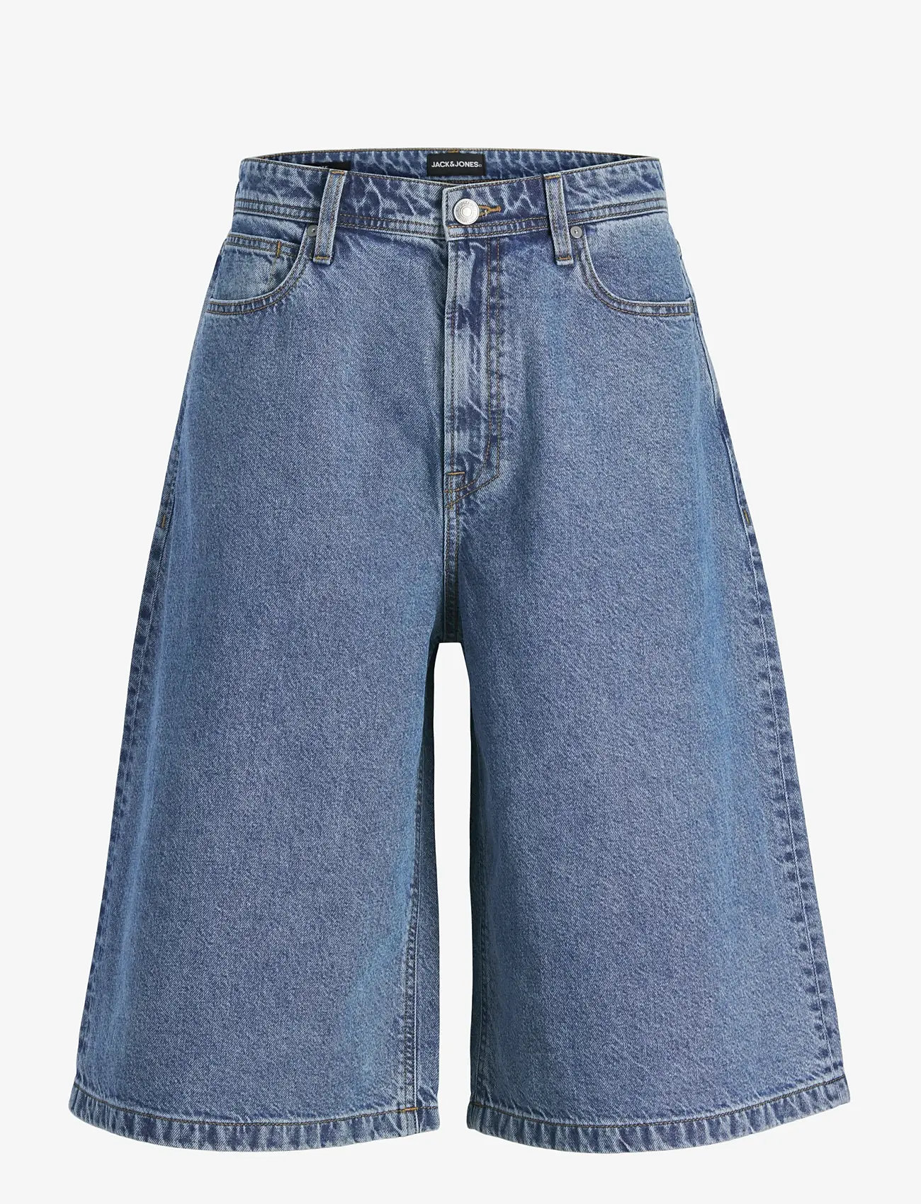 Jack & Jones - JJIBILLY JJCREW JORTS SQ 731 ST LN - jorty - blue denim - 1