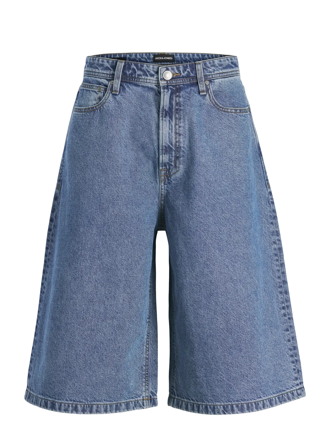 Jack & Jones JJIBILLY JJCREW JORTS SQ 731 ST LN - Clothing - BLUE DENIM / blue