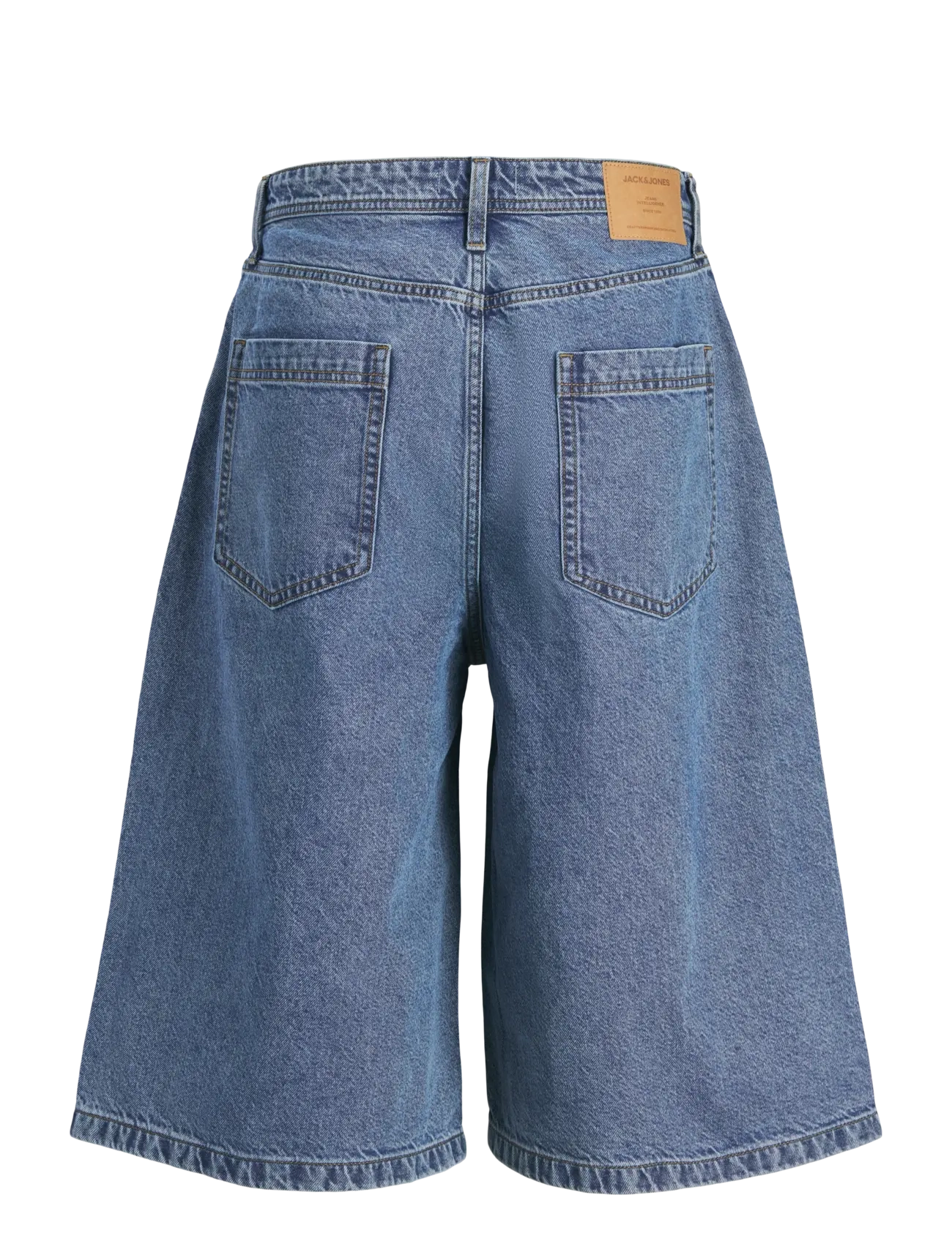 Jack & Jones - JJIBILLY JJCREW JORTS SQ 731 ST LN - jeans shorts - blue denim - 2