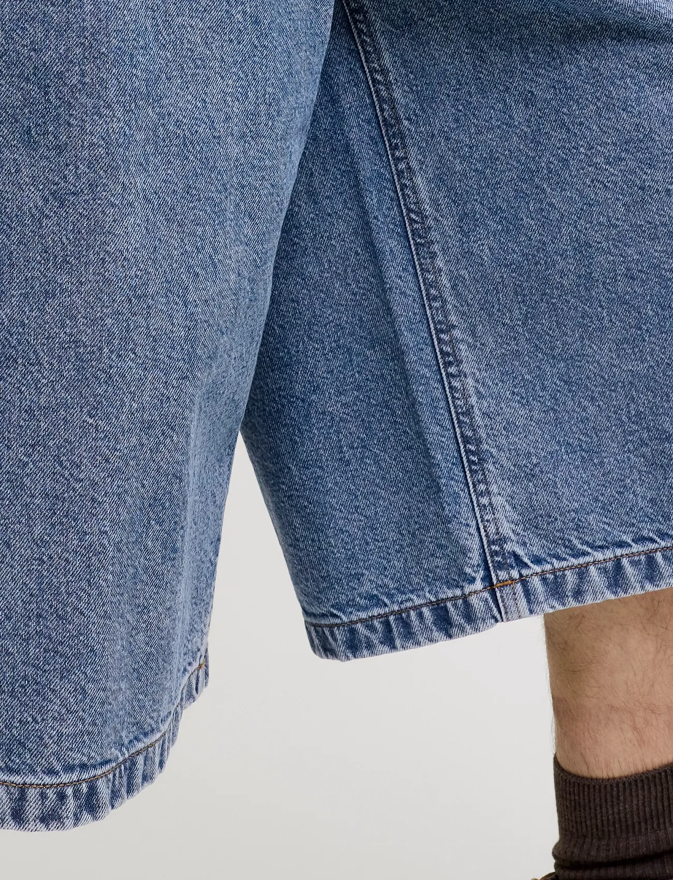 Jack & Jones - JJIBILLY JJCREW JORTS SQ 731 ST LN - jeans shorts - blue denim - 5