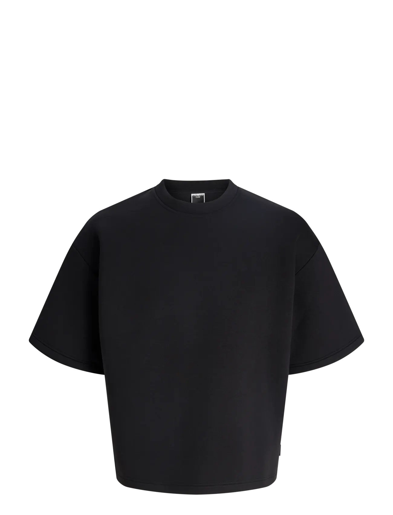 JACK & JONES Jcobiarritz Scuba Sweat Ss Styd Ss26 Schwarz - L - Herren