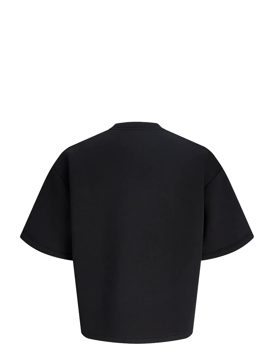 Jack & Jones - JCOBIARRITZ SCUBA SWEAT SS STYD SS26 - kollektioner - black - 2