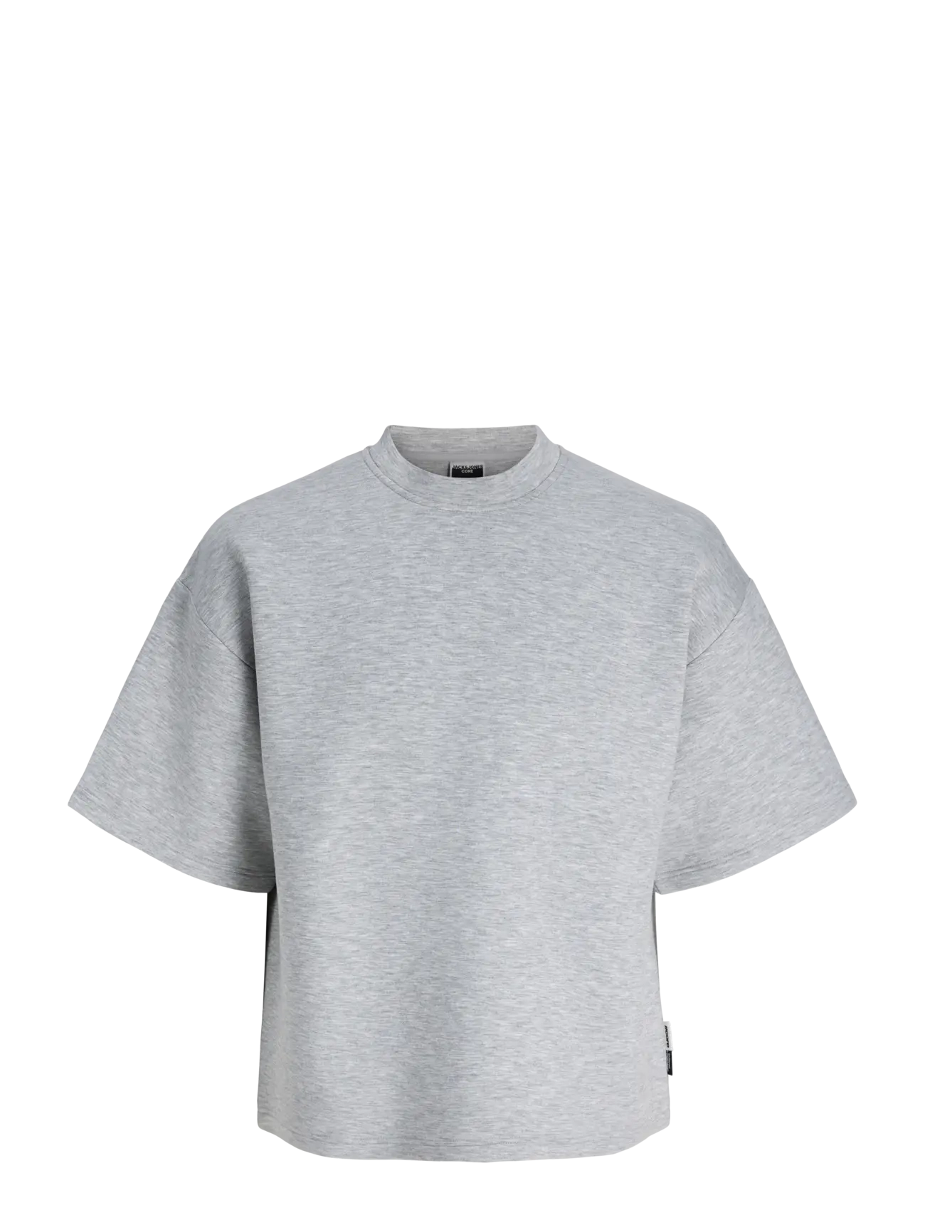 JACK & JONES Jcobiarritz Scuba Sweat Ss Styd Ss26 Grau - L - Herren