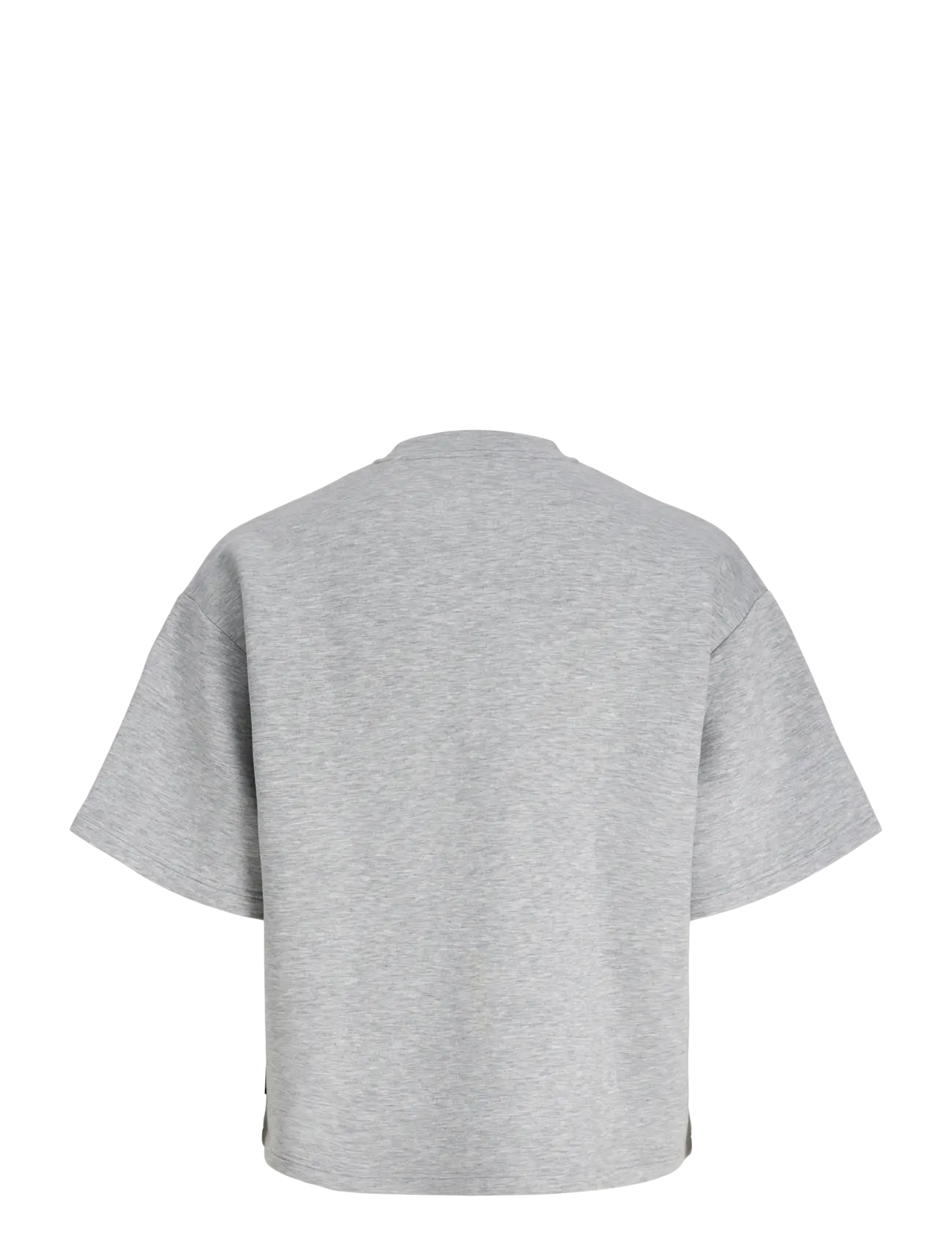 Jack & Jones - JCOBIARRITZ SCUBA SWEAT SS STYD SS26 - kollektioner - light grey melange - 2