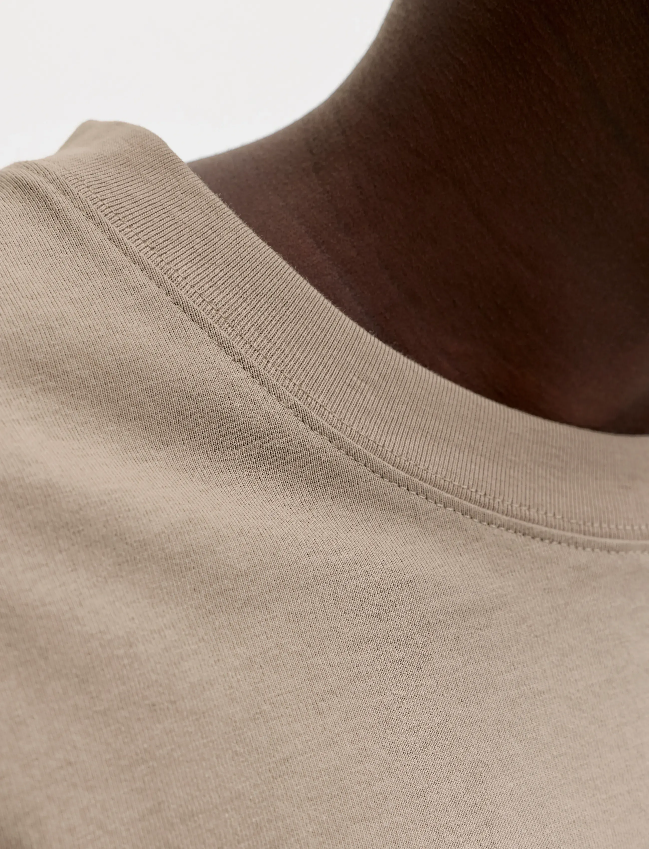 Jack & Jones - JCOBIARRITZ DOUBLELAYER TEE LS STYD SS26 - long-sleeved t-shirts - crockery - 5