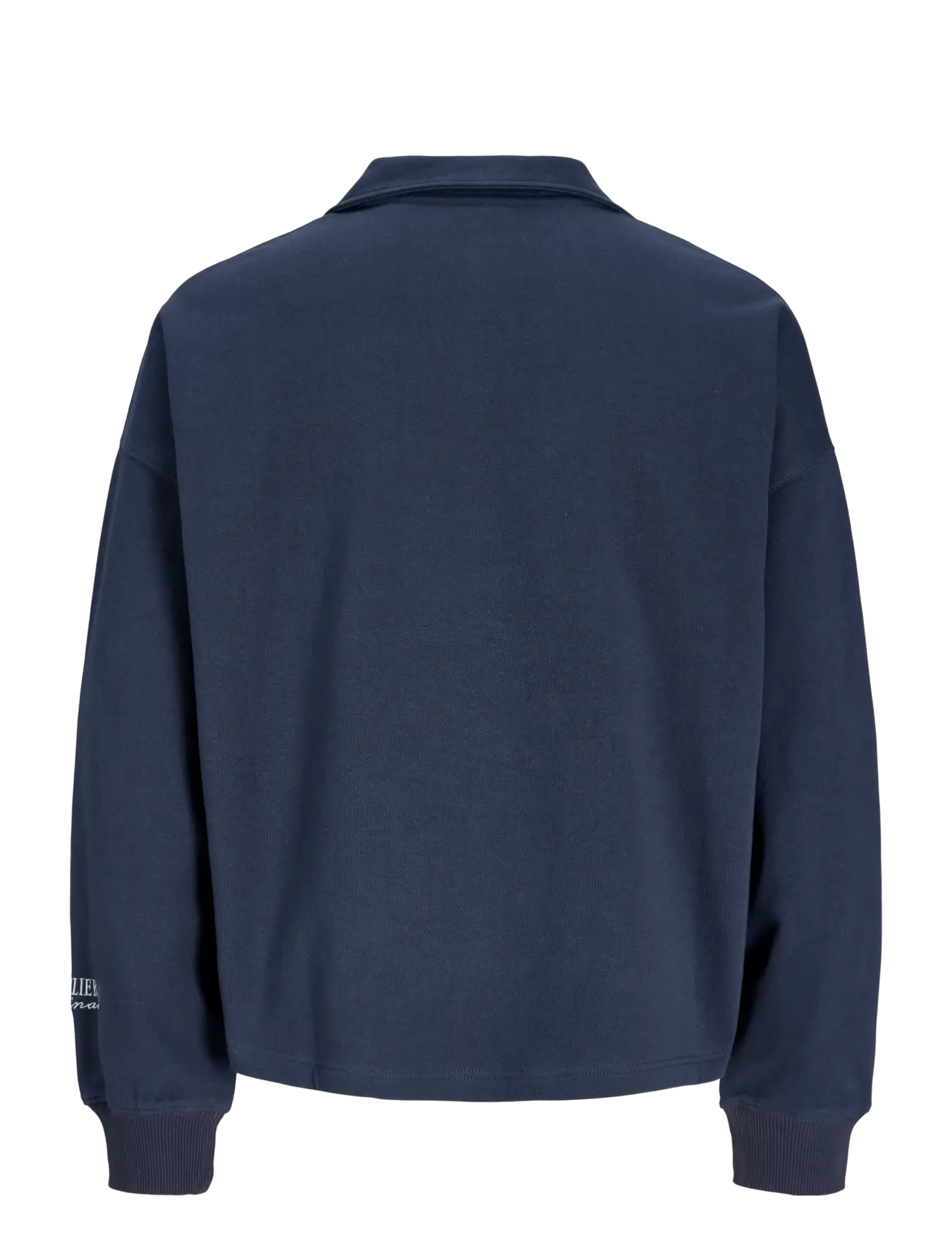 Jack & Jones - JORSAVONA SWEAT SPLIT NECK BADGE LS POLO - sweatshirts - odyssey gray - 2