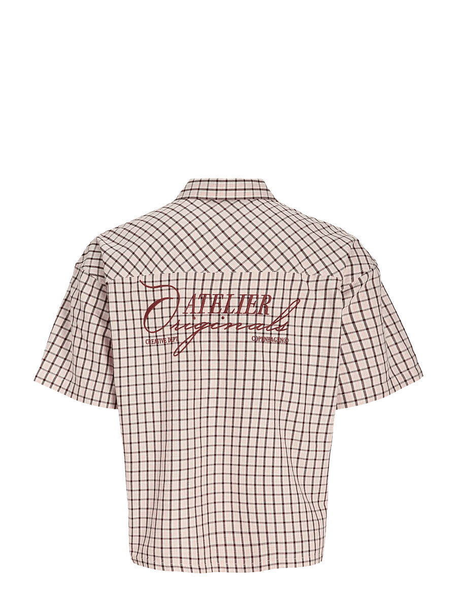 Jack & Jones - JORSAVONA AUSTIN SHIRT SS STYD SS26 - kurzarmhemden - antique white - 2