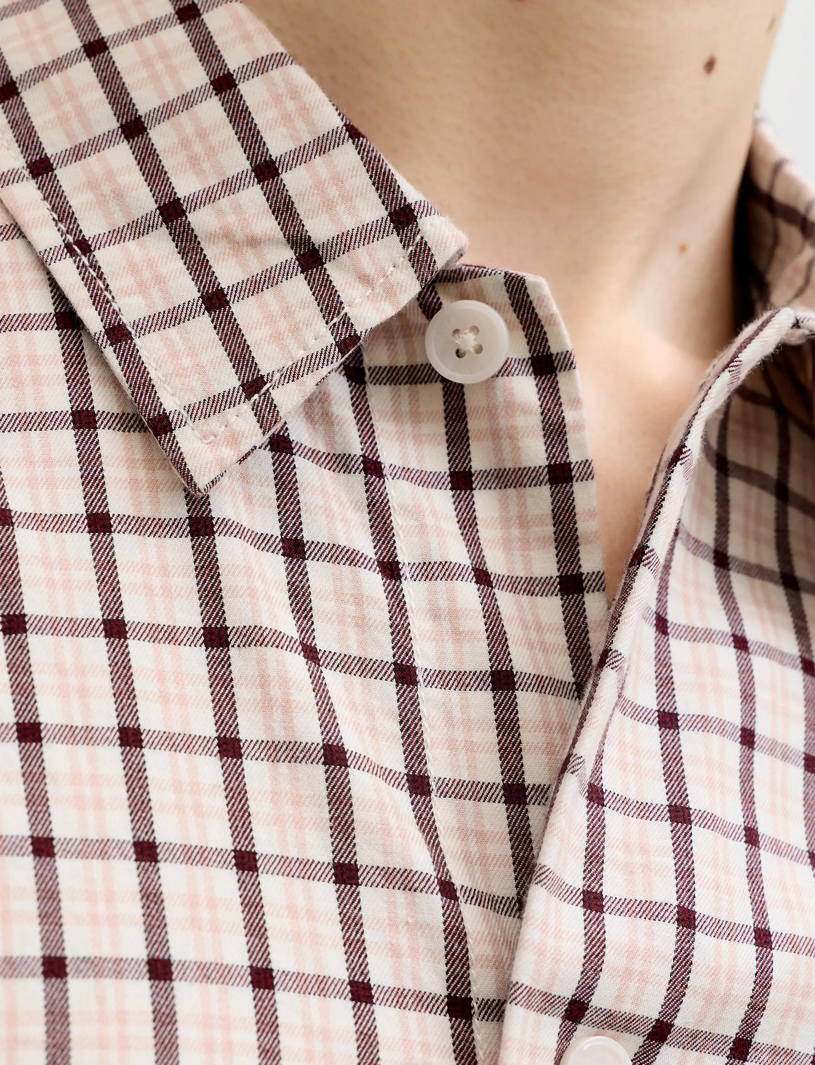 Jack & Jones - JORSAVONA AUSTIN SHIRT SS STYD SS26 - kortærmede skjorter - antique white - 5
