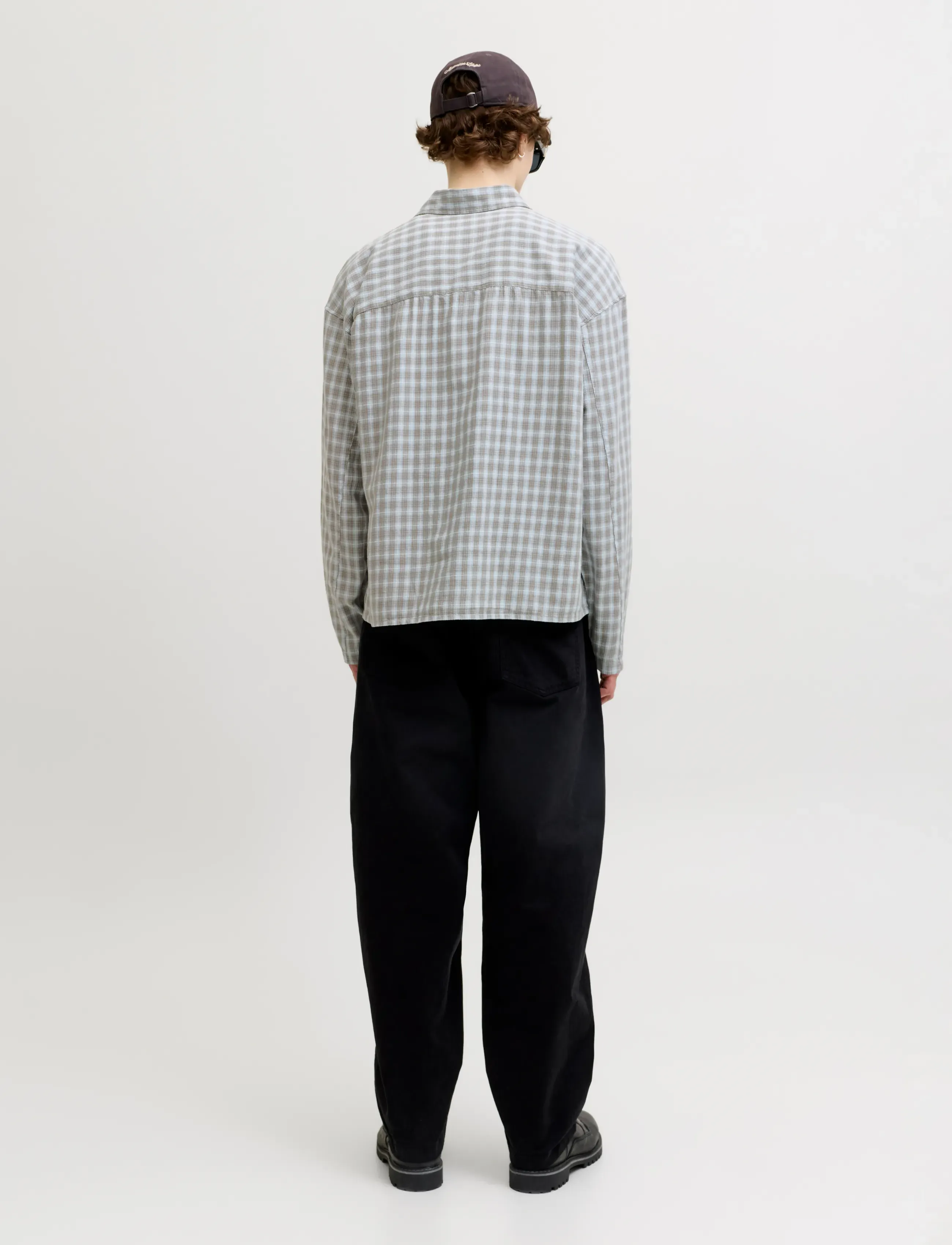 Jack & Jones - JORSAVONA AUSTIN DOBBY SHIRT LS STYDSS26 - rutiga skjortor - vintage khaki - 3