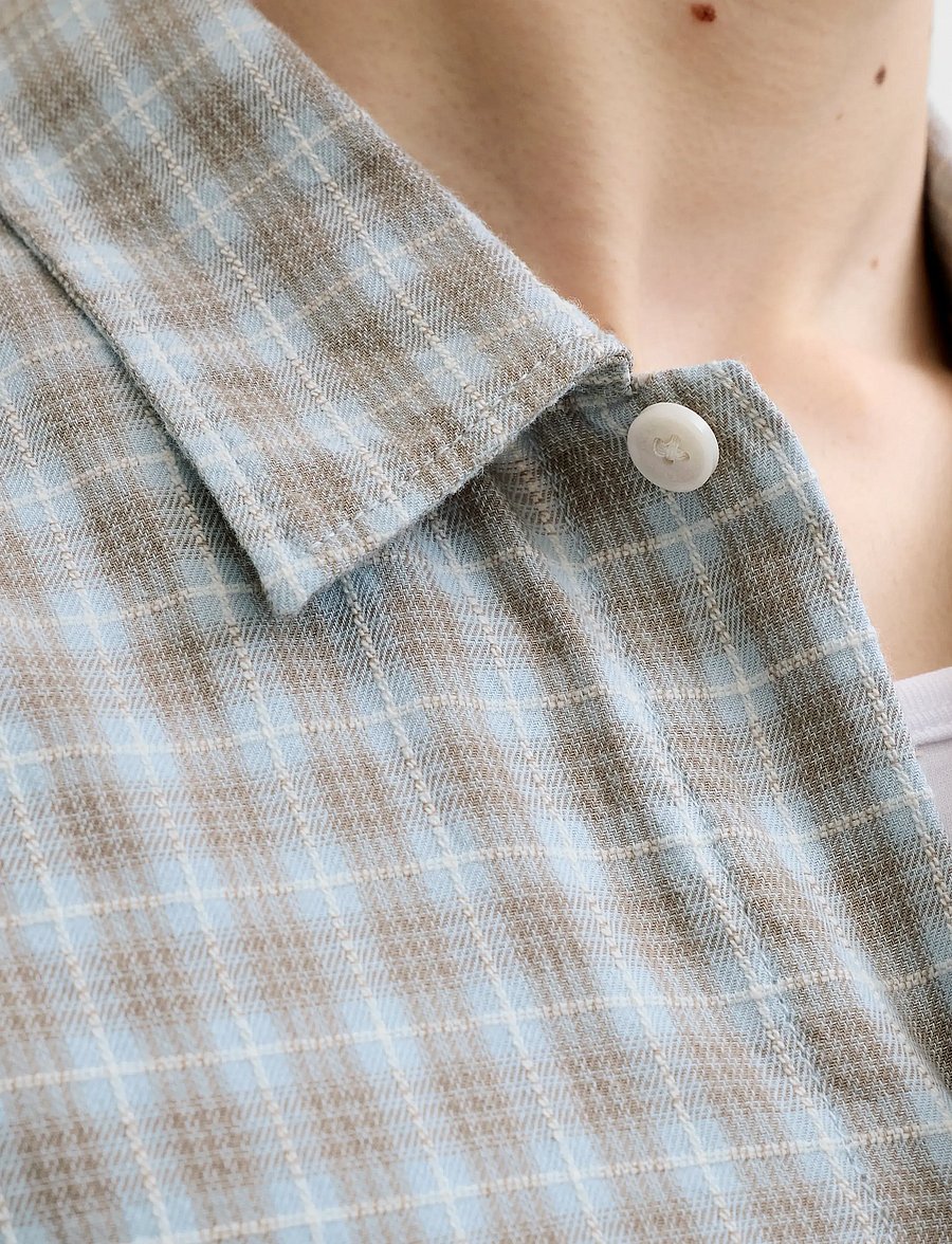 Jack & Jones - JORSAVONA AUSTIN DOBBY SHIRT LS STYDSS26 - rutiga skjortor - vintage khaki - 5