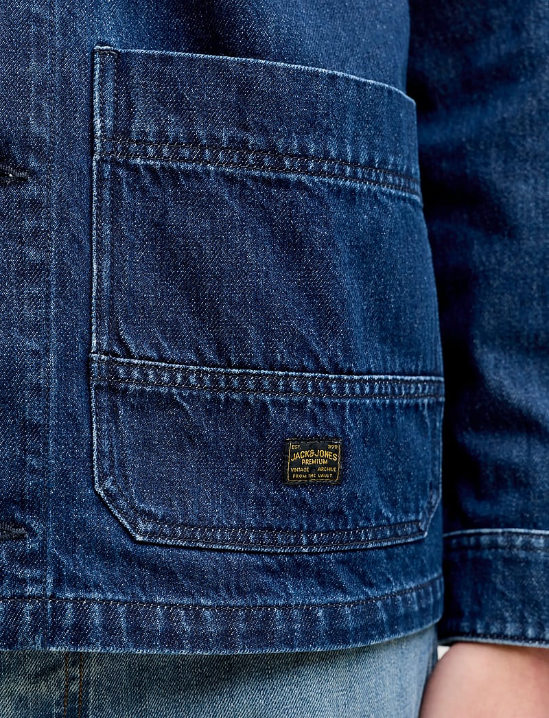 Jack & Jones - JPRBLUDERRY DNM L/S OVERSHIRT STYD - collections - blue denim - 5