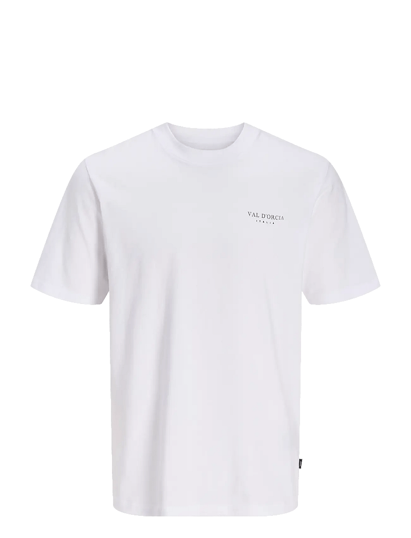 Jack & Jones - JPRBLAJAMES GRAPHIC SS TEE STYD SS26 - kortærmede t-shirts - bright white - 1