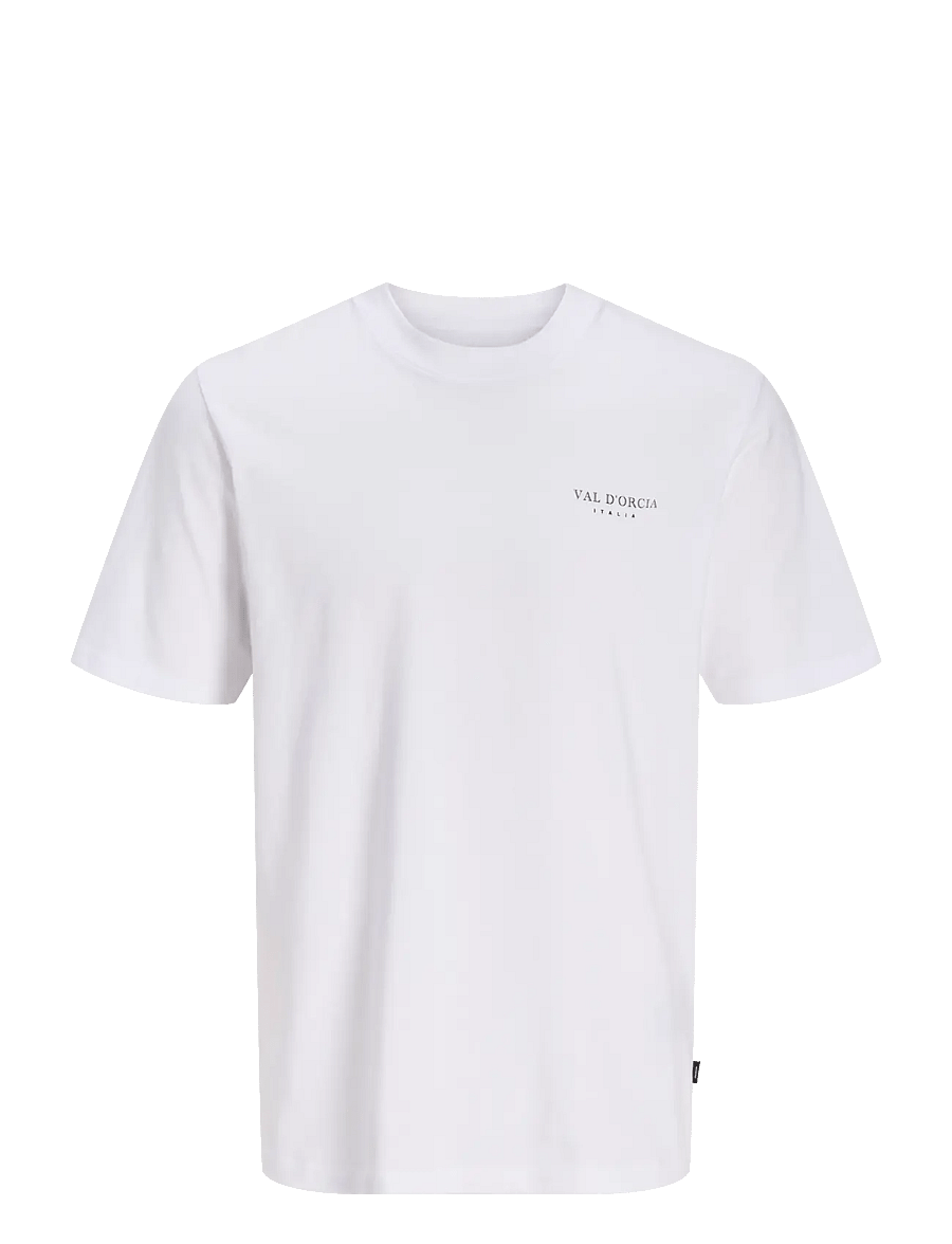 Jack & Jones - JPRBLAJAMES GRAPHIC SS TEE STYD SS26 - lühikeste varrukatega t-särgid - bright white - 1