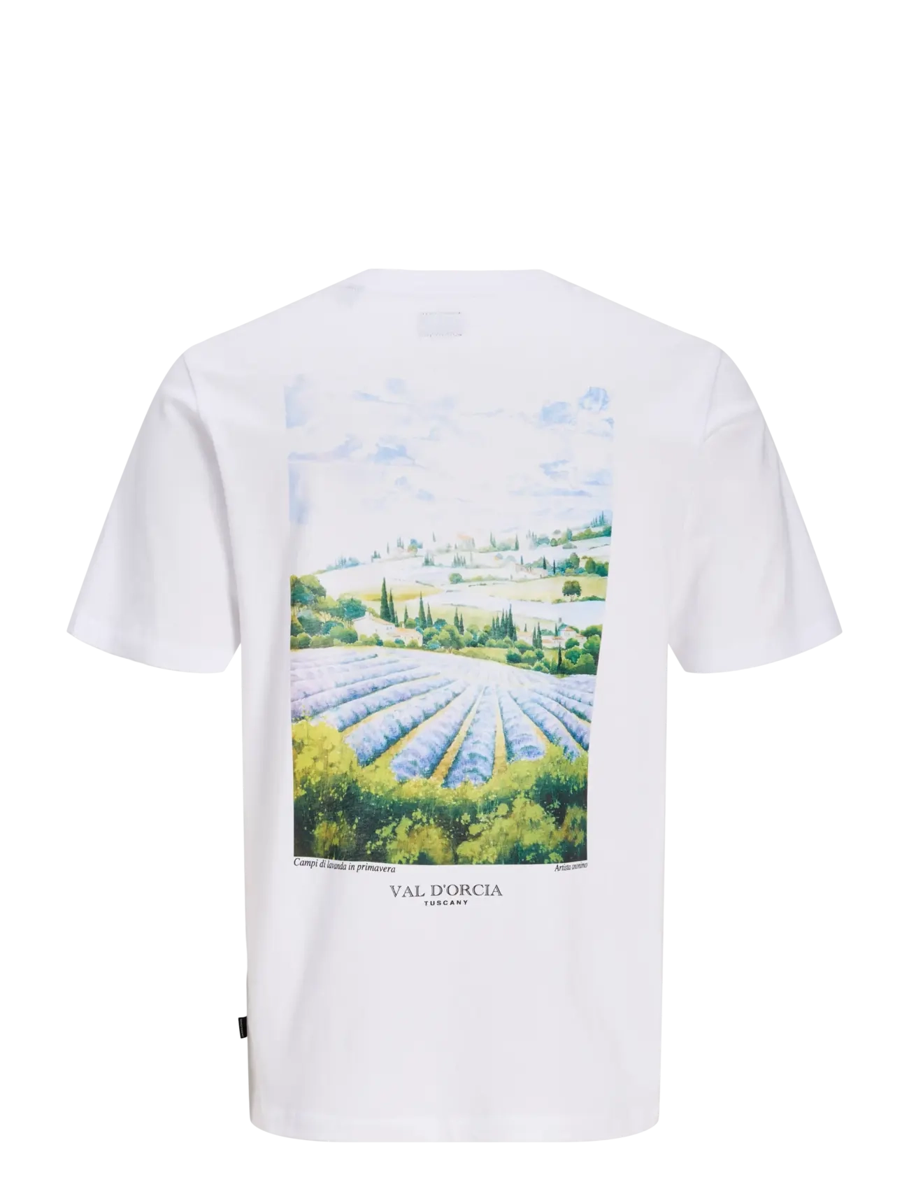 Jack & Jones - JPRBLAJAMES GRAPHIC SS TEE STYD SS26 - lühikeste varrukatega t-särgid - bright white - 2