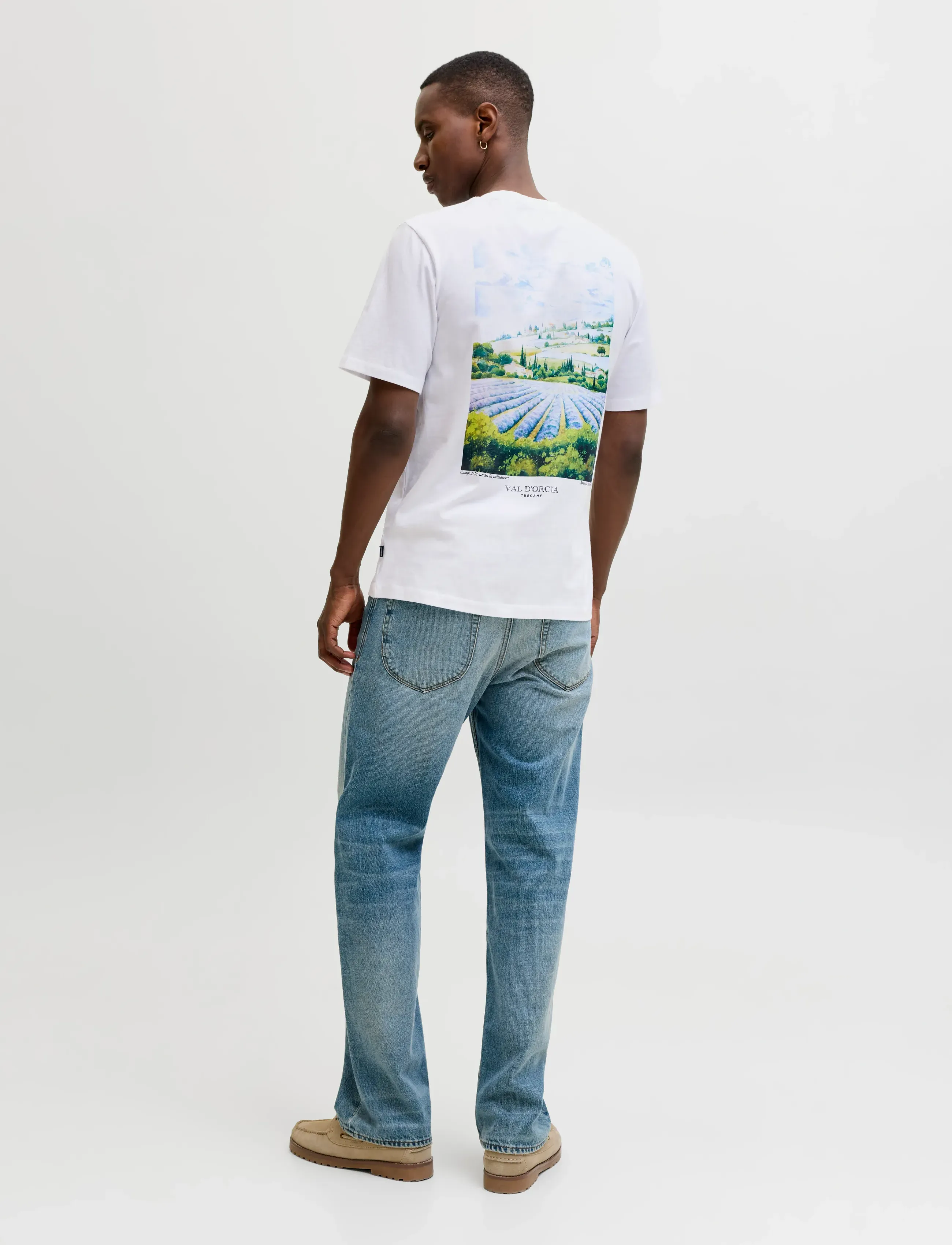 Jack & Jones - JPRBLAJAMES GRAPHIC SS TEE STYD SS26 - lühikeste varrukatega t-särgid - bright white - 3