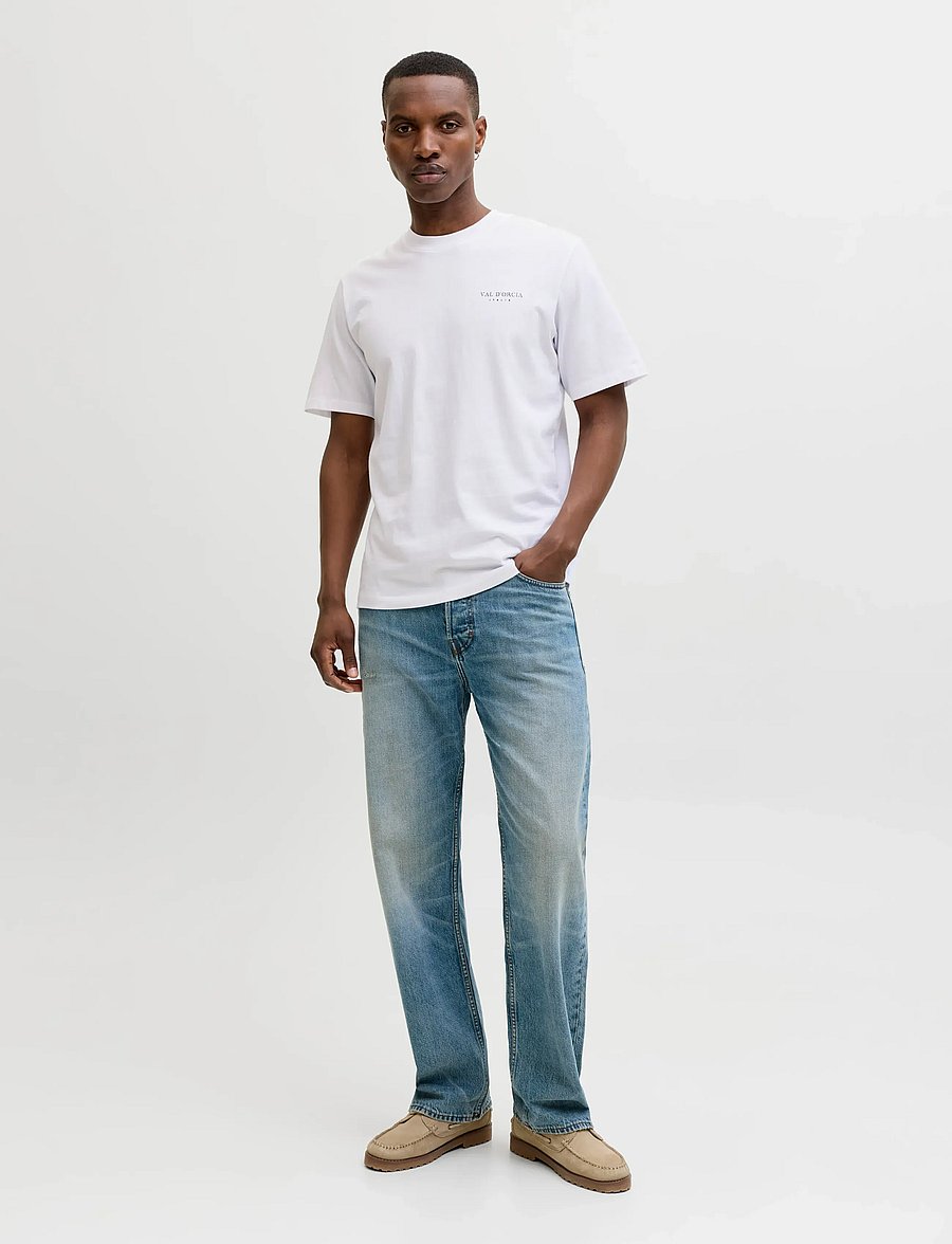 Jack & Jones - JPRBLAJAMES GRAPHIC SS TEE STYD SS26 - lühikeste varrukatega t-särgid - bright white - 4