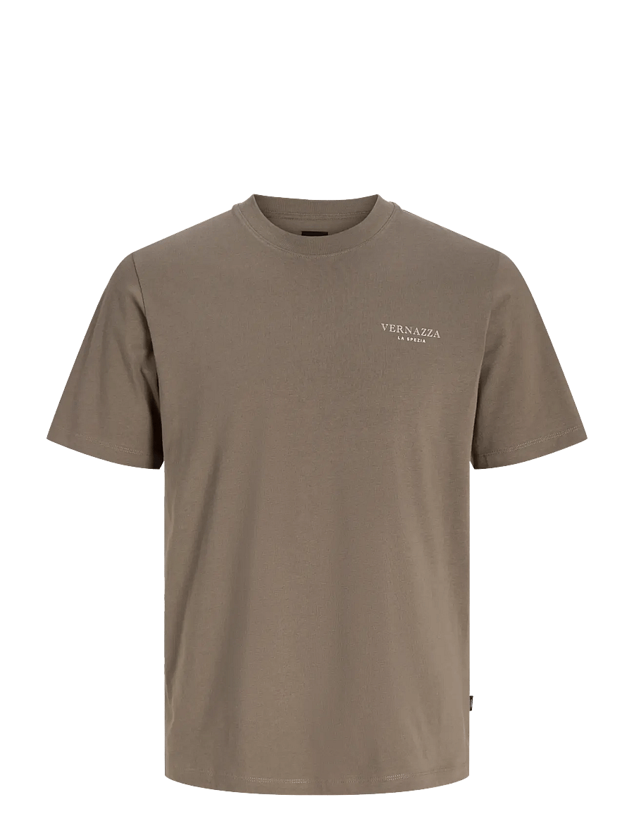 Jack & Jones - JPRBLAJAMES GRAPHIC SS TEE STYD SS26 - t-krekli ar īsām piedurknēm - morel - 1