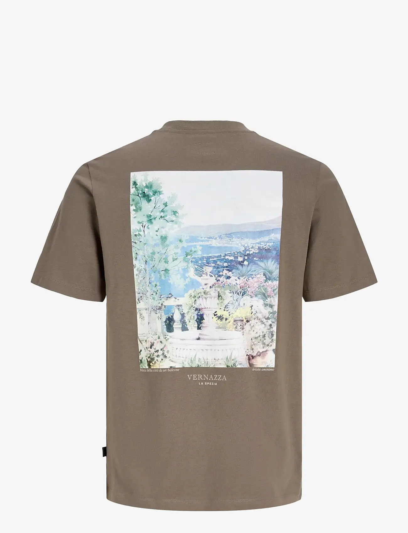 Jack & Jones - JPRBLAJAMES GRAPHIC SS TEE STYD SS26 - lühikeste varrukatega t-särgid - morel - 2