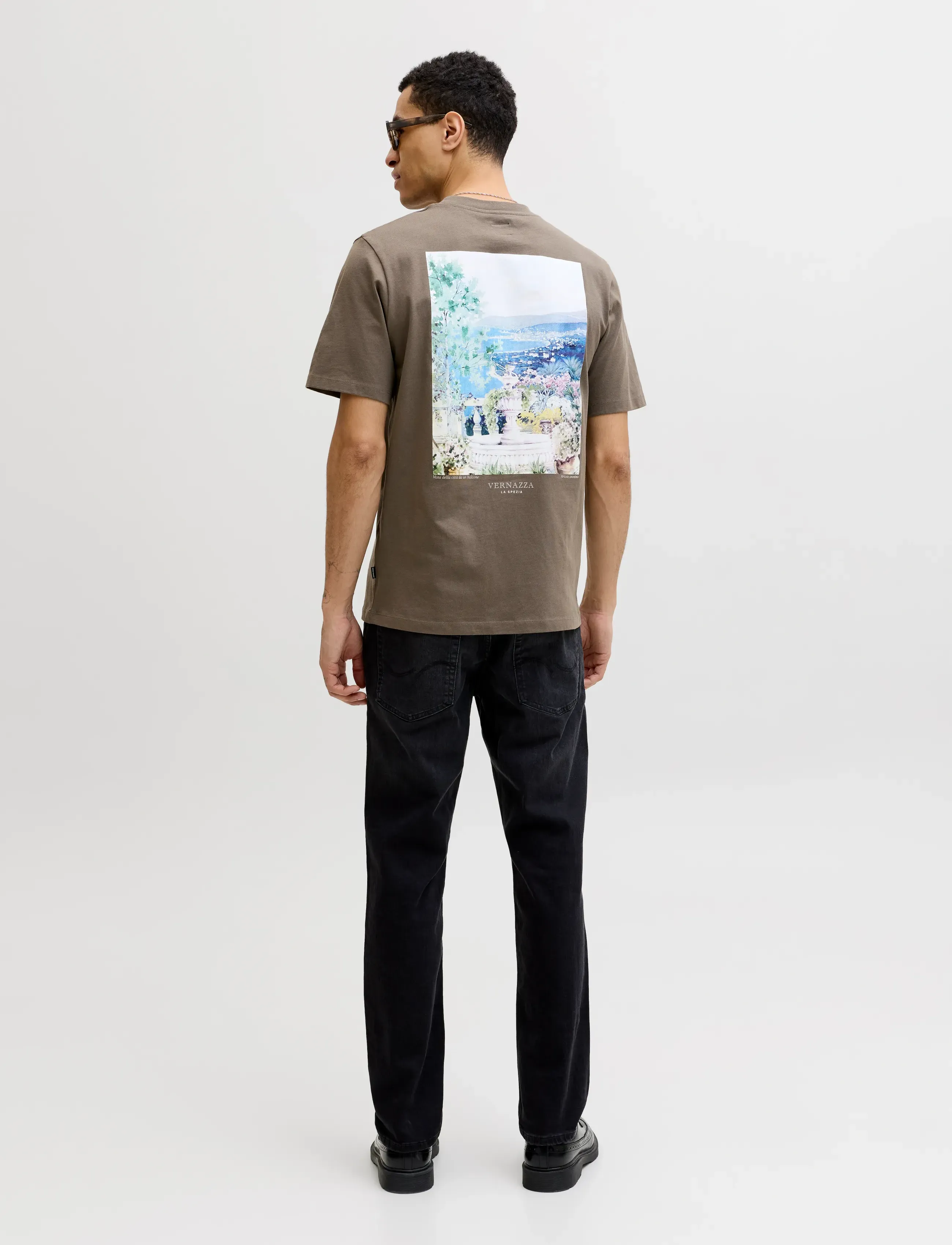 Jack & Jones - JPRBLAJAMES GRAPHIC SS TEE STYD SS26 - short-sleeved t-shirts - morel - 3
