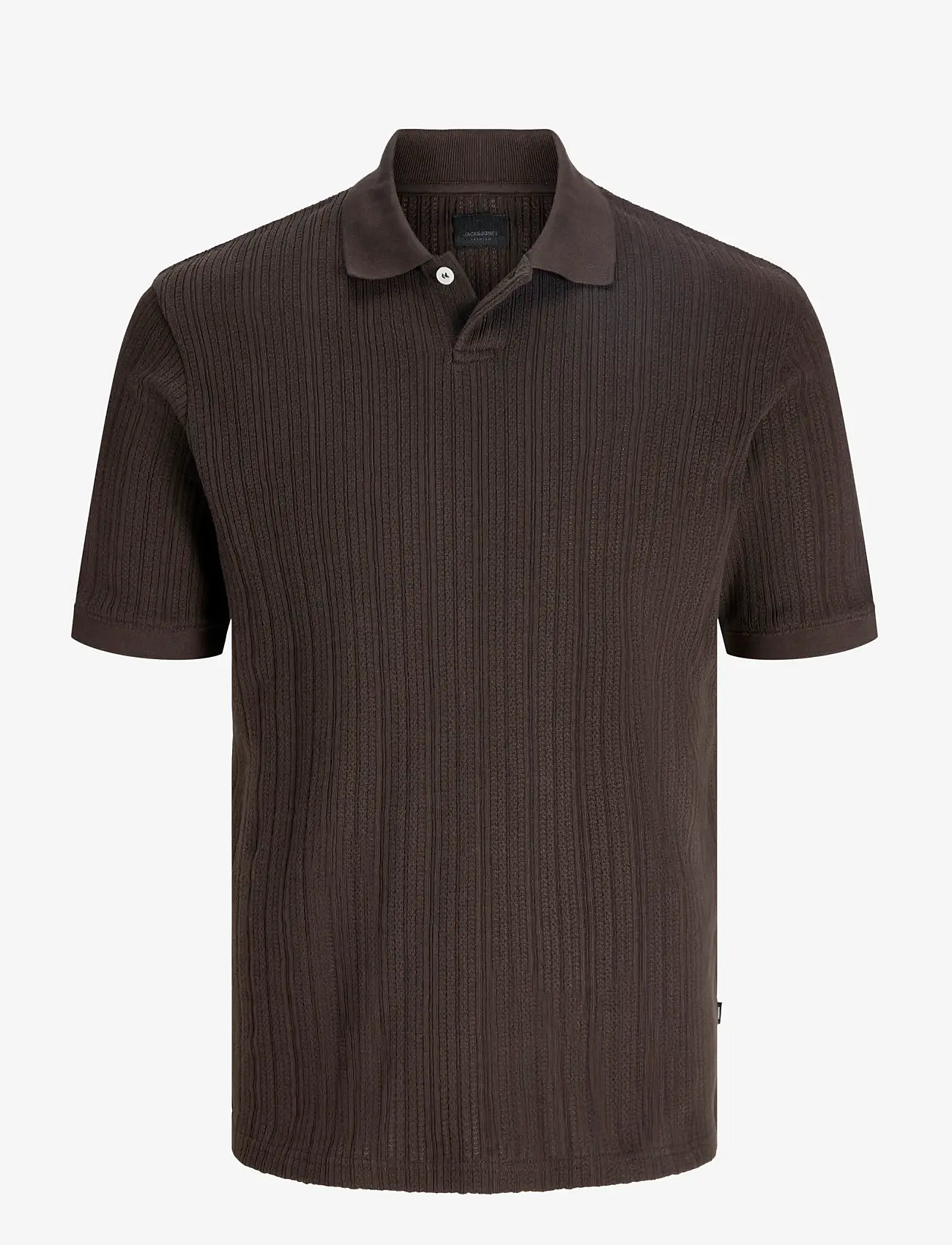 Jack & Jones - JPRBLAHENRY SS POLO STYD SS26 - kortærmede poloer - chocolate torte - 1