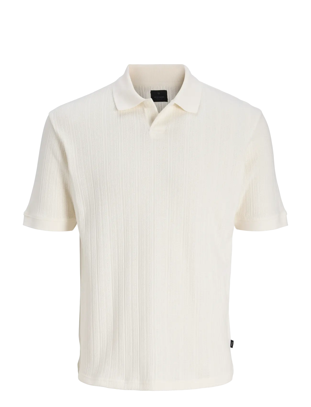 Jack & Jones JPRBLAHENRY SS POLO STYD SS26 - Pikéer - CLOUD DANCER / cream
