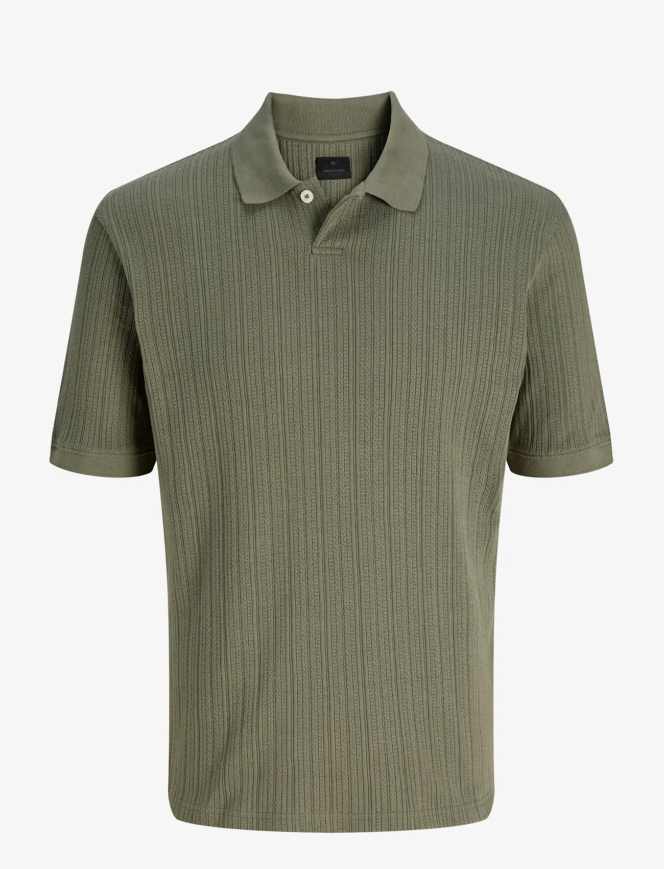Jack & Jones - JPRBLAHENRY SS POLO STYD SS26 - kortærmede poloer - smokey olive - 1