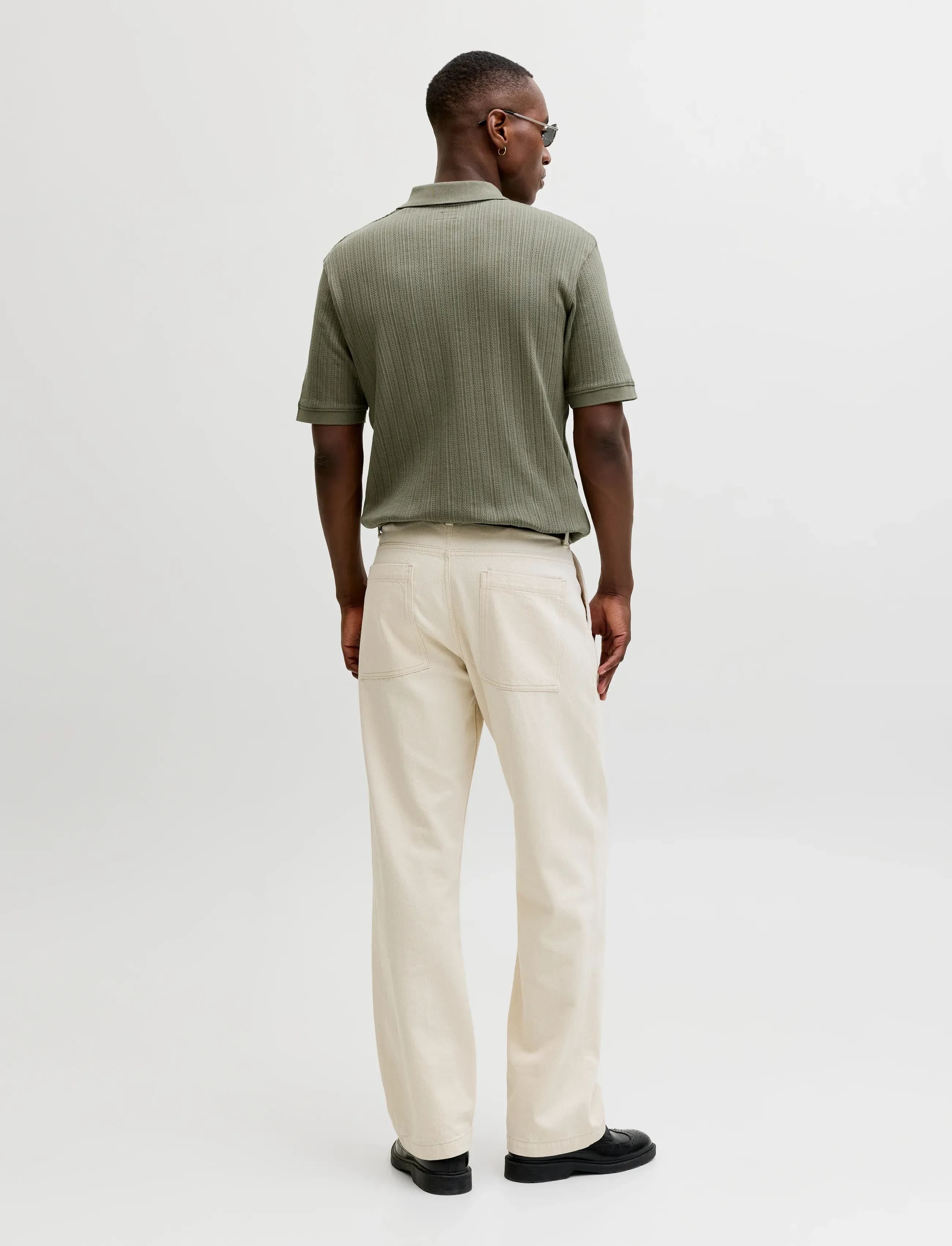 Jack & Jones - JPRBLAHENRY SS POLO STYD SS26 - short-sleeved polos - smokey olive - 3
